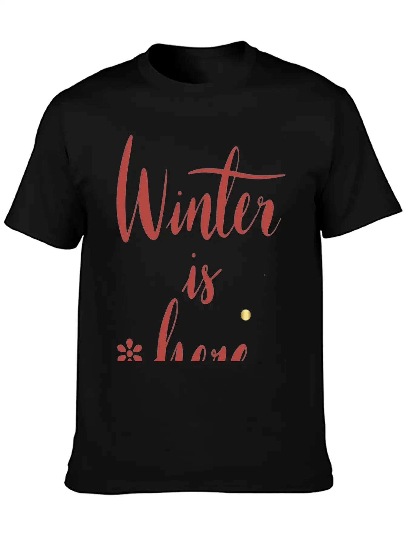 Winter Weather Soft Cotton Short Sleeve Tee ¨C Unisex Wardrobe Staple
