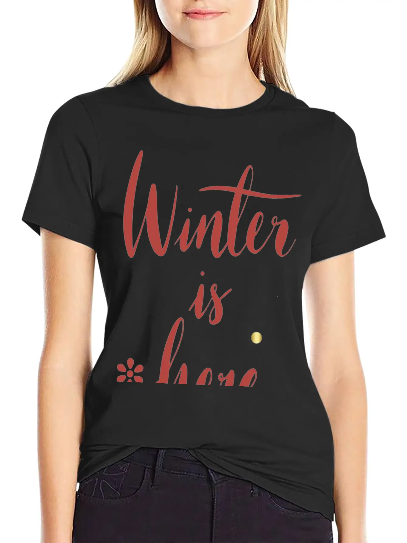 Winter Weather Soft Cotton Short Sleeve Tee ¨C Unisex Wardrobe Staple