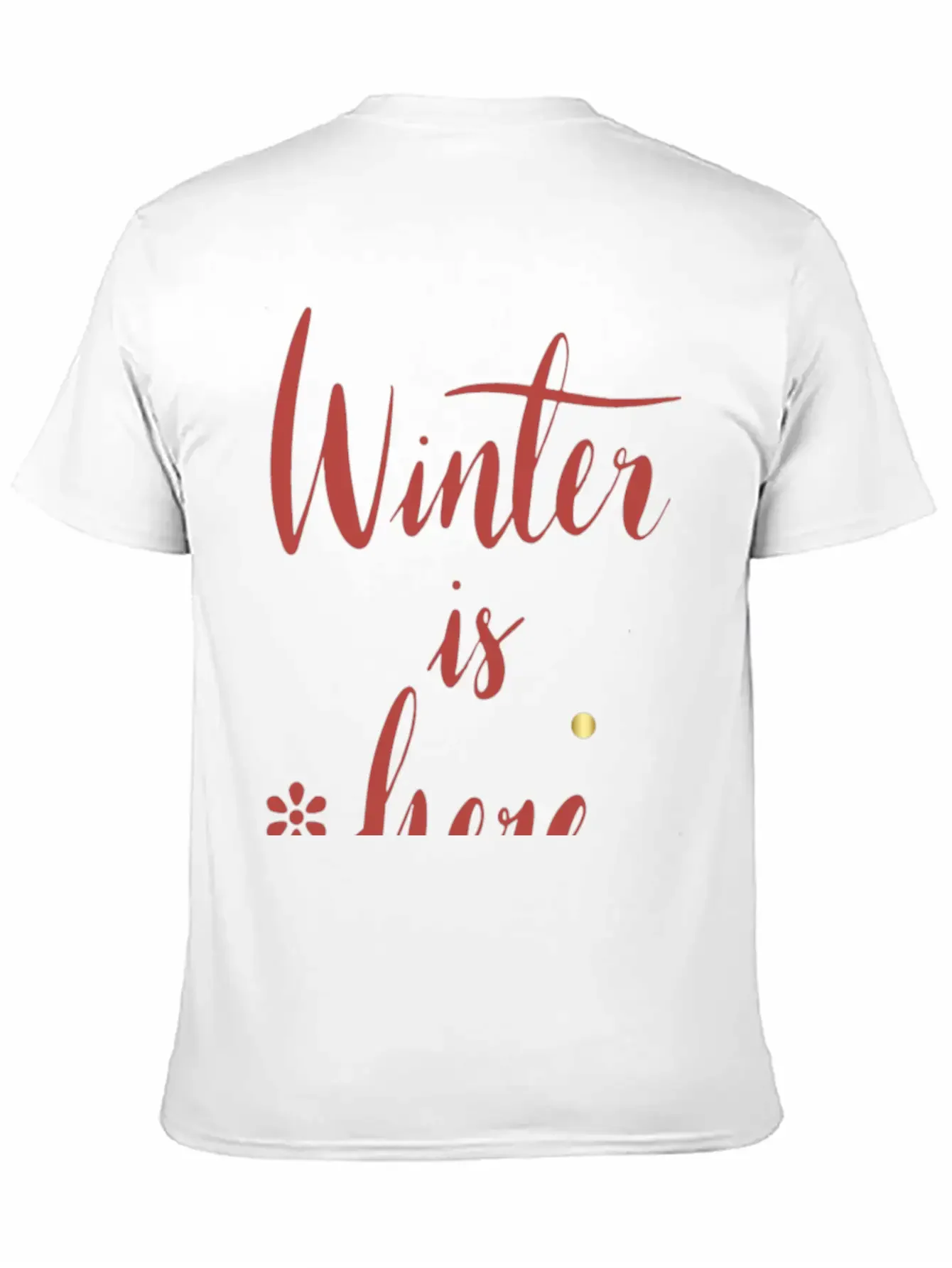 Winter Weather Soft Cotton Short Sleeve Tee ¨C Unisex Wardrobe Staple