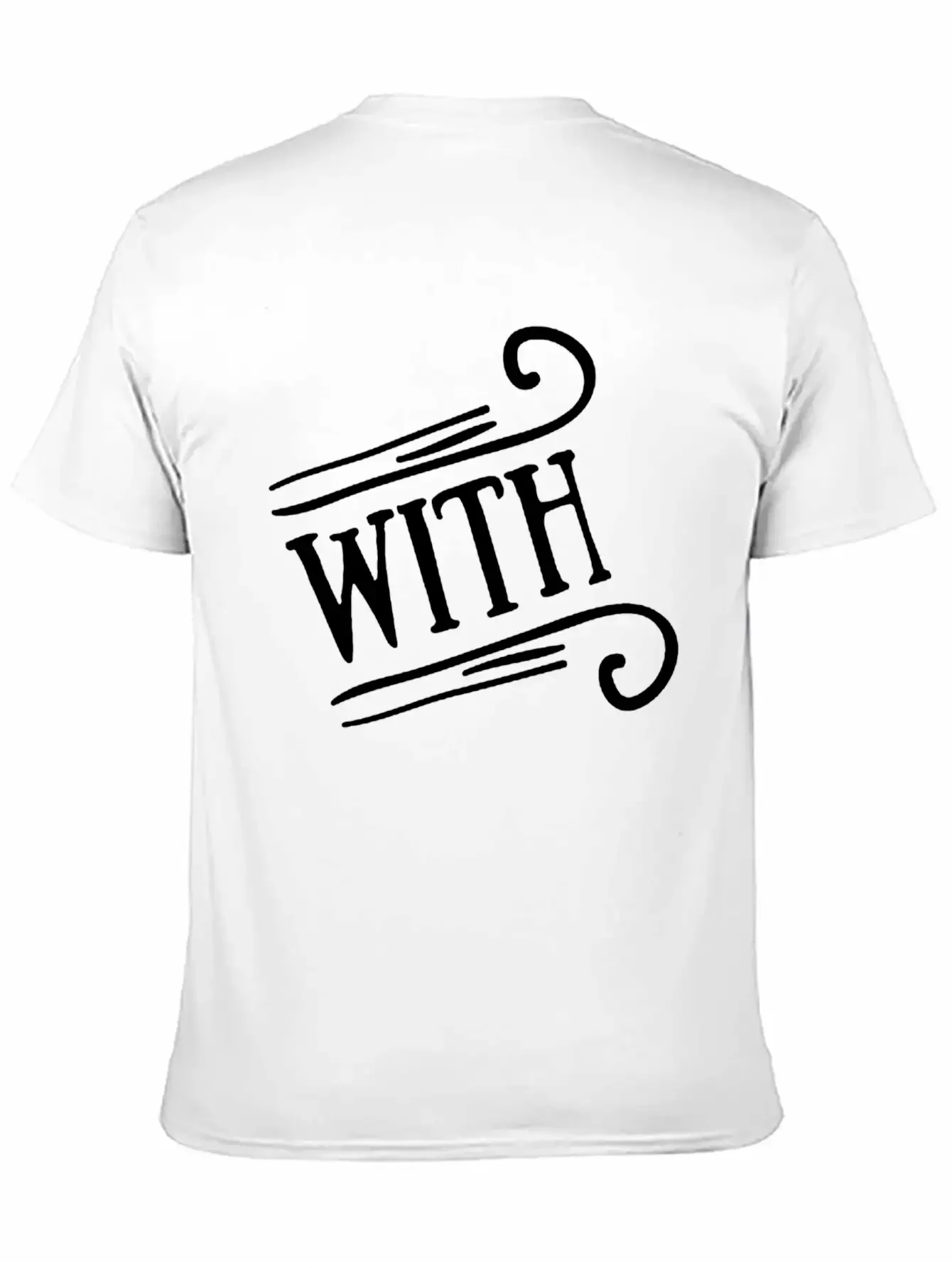 With Air Style Basic Graphic T-Shirt ¨C Daily Comfort In Soft Cotton