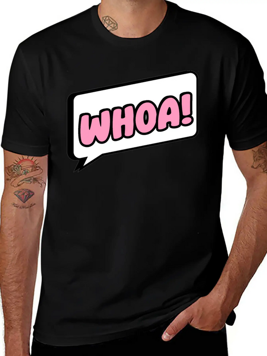 Woah Surprise Essential Cotton Tee For Daily Outfits ¨C Unisex Style