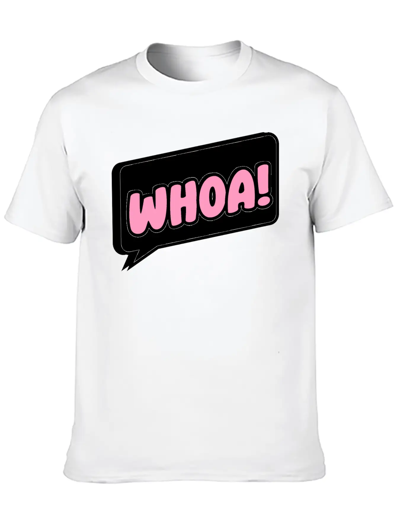 Woah Surprise Essential Cotton Tee For Daily Outfits ¨C Unisex Style