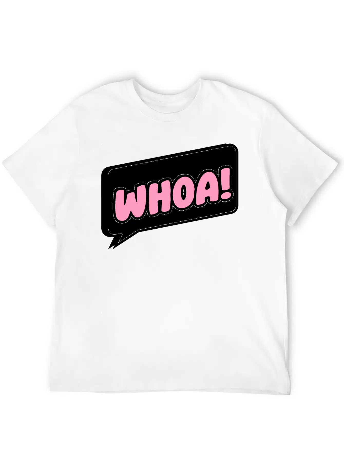 Woah Surprise Essential Cotton Tee For Daily Outfits ¨C Unisex Style