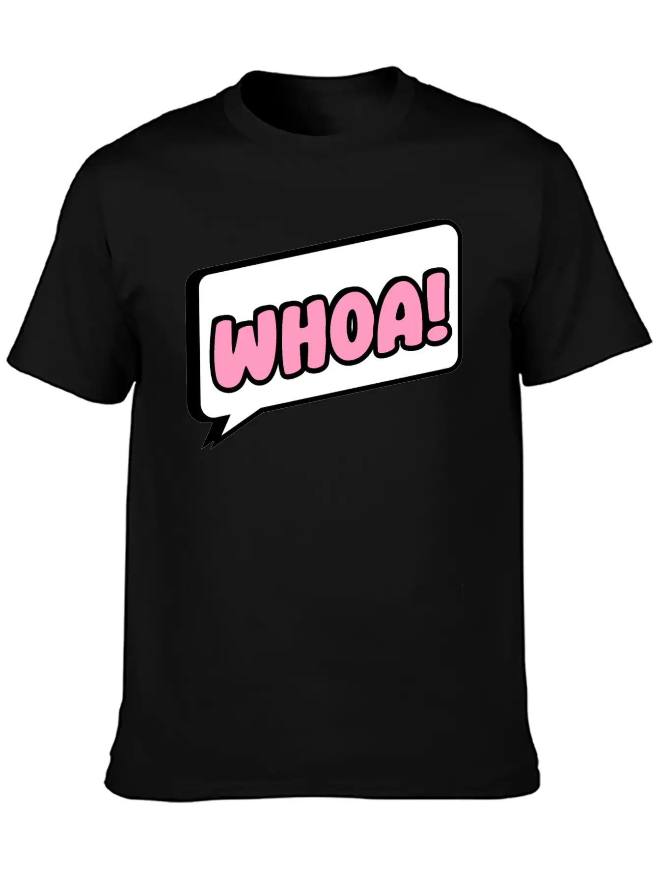 Woah Surprise Essential Cotton Tee For Daily Outfits ¨C Unisex Style