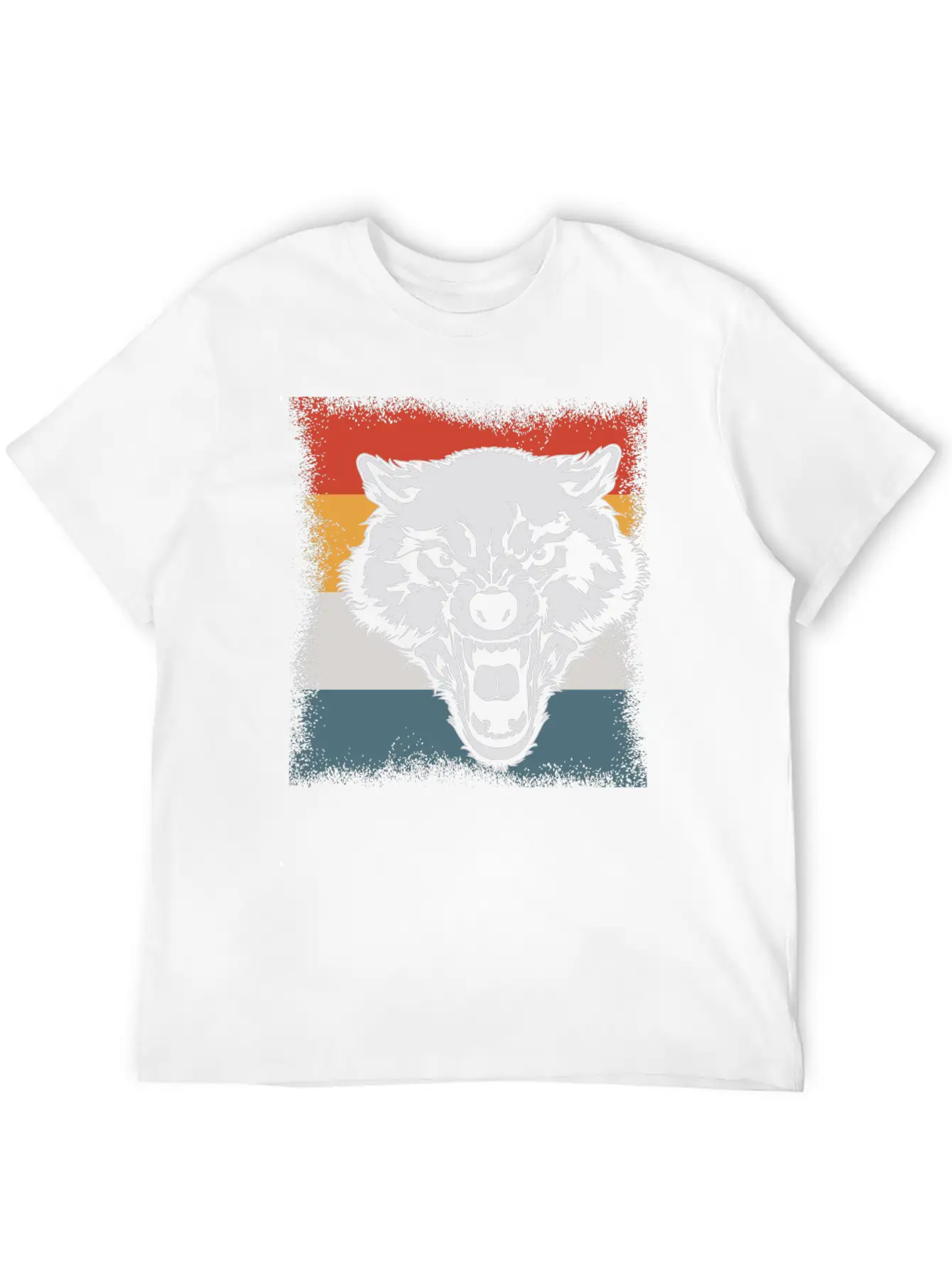 Wolf Cry Howl Gift Animal Forest Basic Graphic T-Shirt ¨C Daily Comfort In Soft Cotton