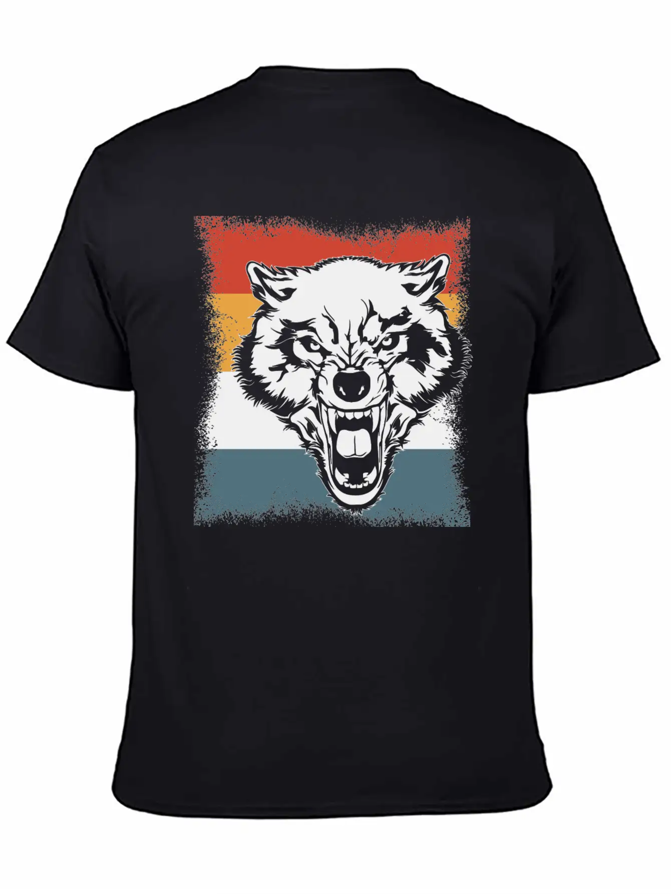 Wolf Cry Howl Gift Animal Forest Basic Graphic T-Shirt ¨C Daily Comfort In Soft Cotton