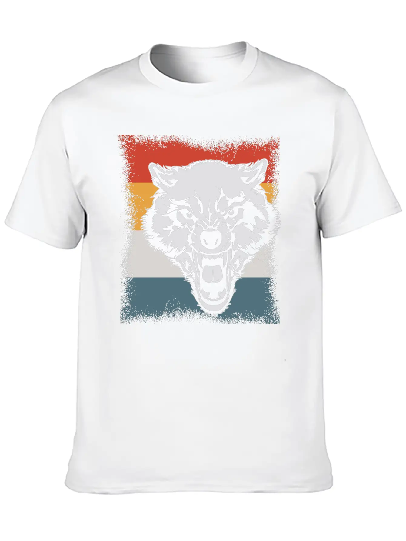 Wolf Cry Howl Gift Animal Forest Basic Graphic T-Shirt ¨C Daily Comfort In Soft Cotton