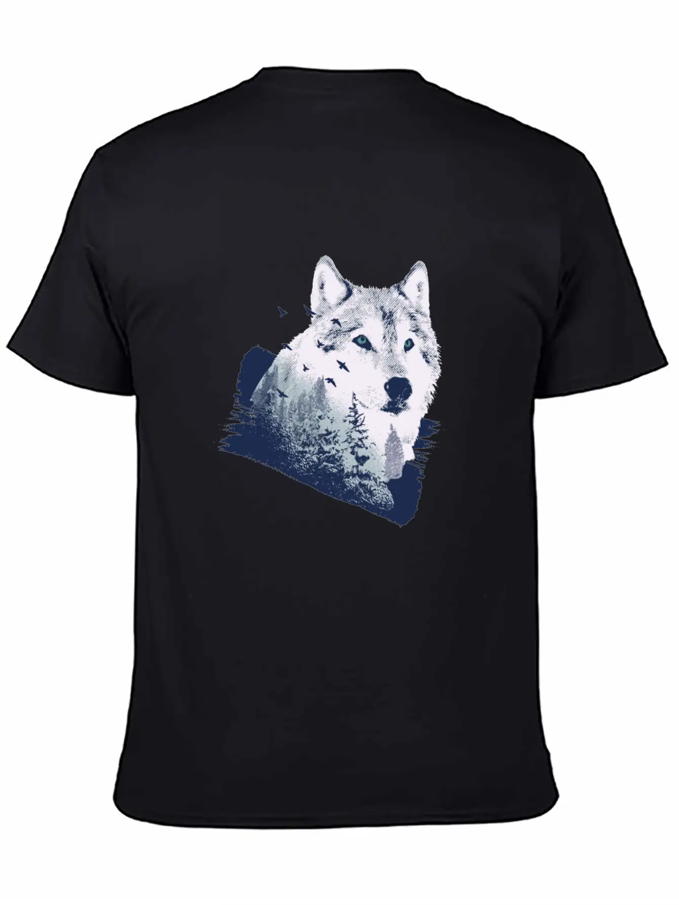 Wolf Motif Nature Wolves Unisex Casual T-Shirt ¨C Clean Design For Daily Comfort
