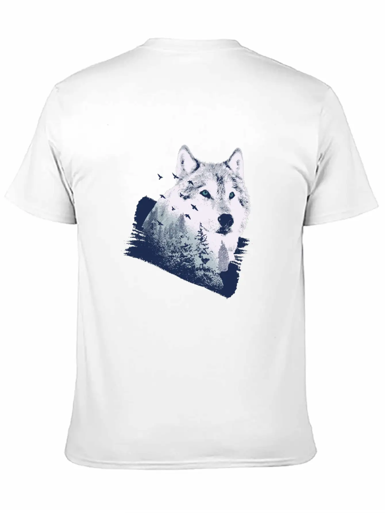 Wolf Motif Nature Wolves Unisex Casual T-Shirt ¨C Clean Design For Daily Comfort