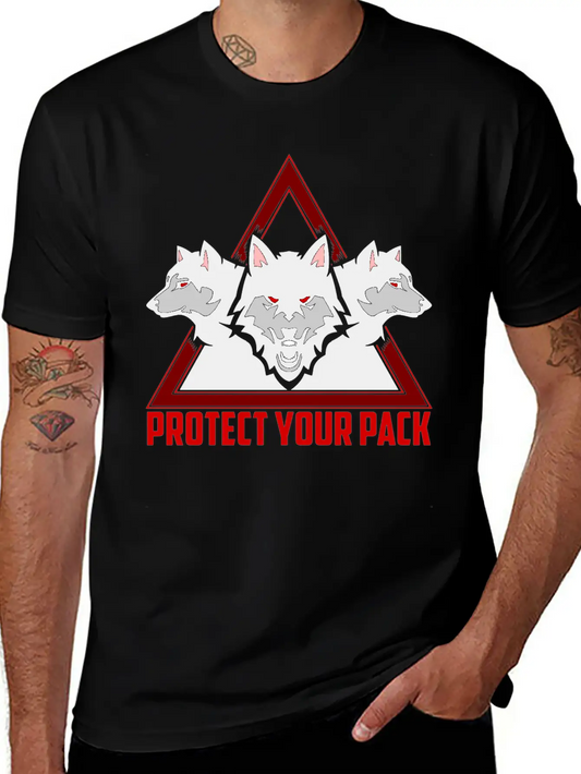 Wolf Pack Unisex Casual T-Shirt ¨C Clean Design For Daily Comfort