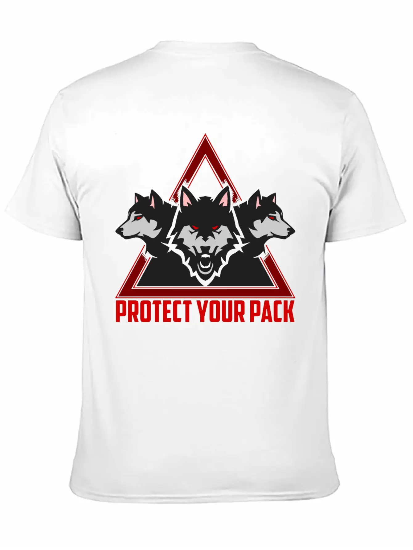 Wolf Pack Unisex Casual T-Shirt ¨C Clean Design For Daily Comfort