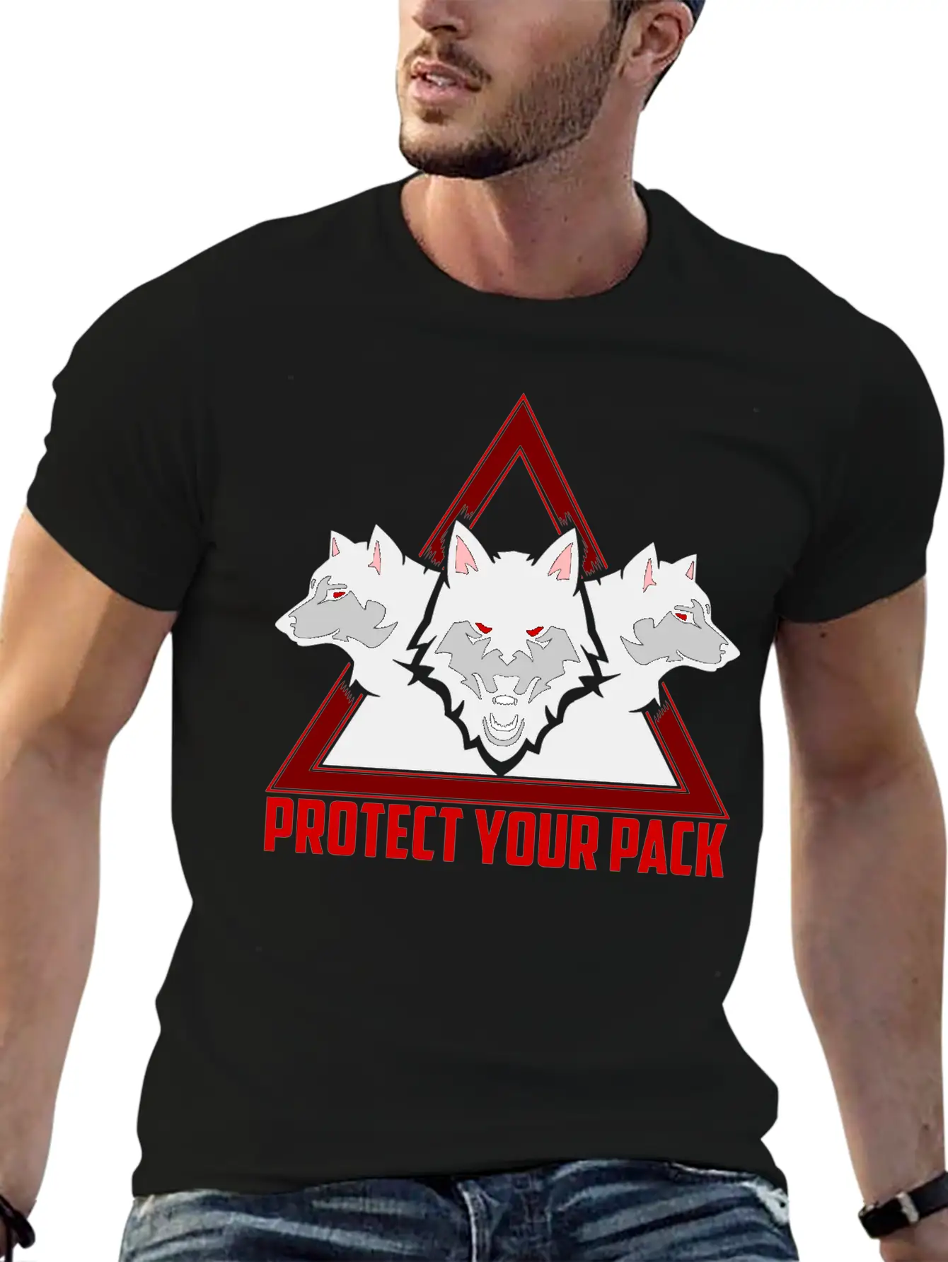 Wolf Pack Unisex Casual T-Shirt ¨C Clean Design For Daily Comfort