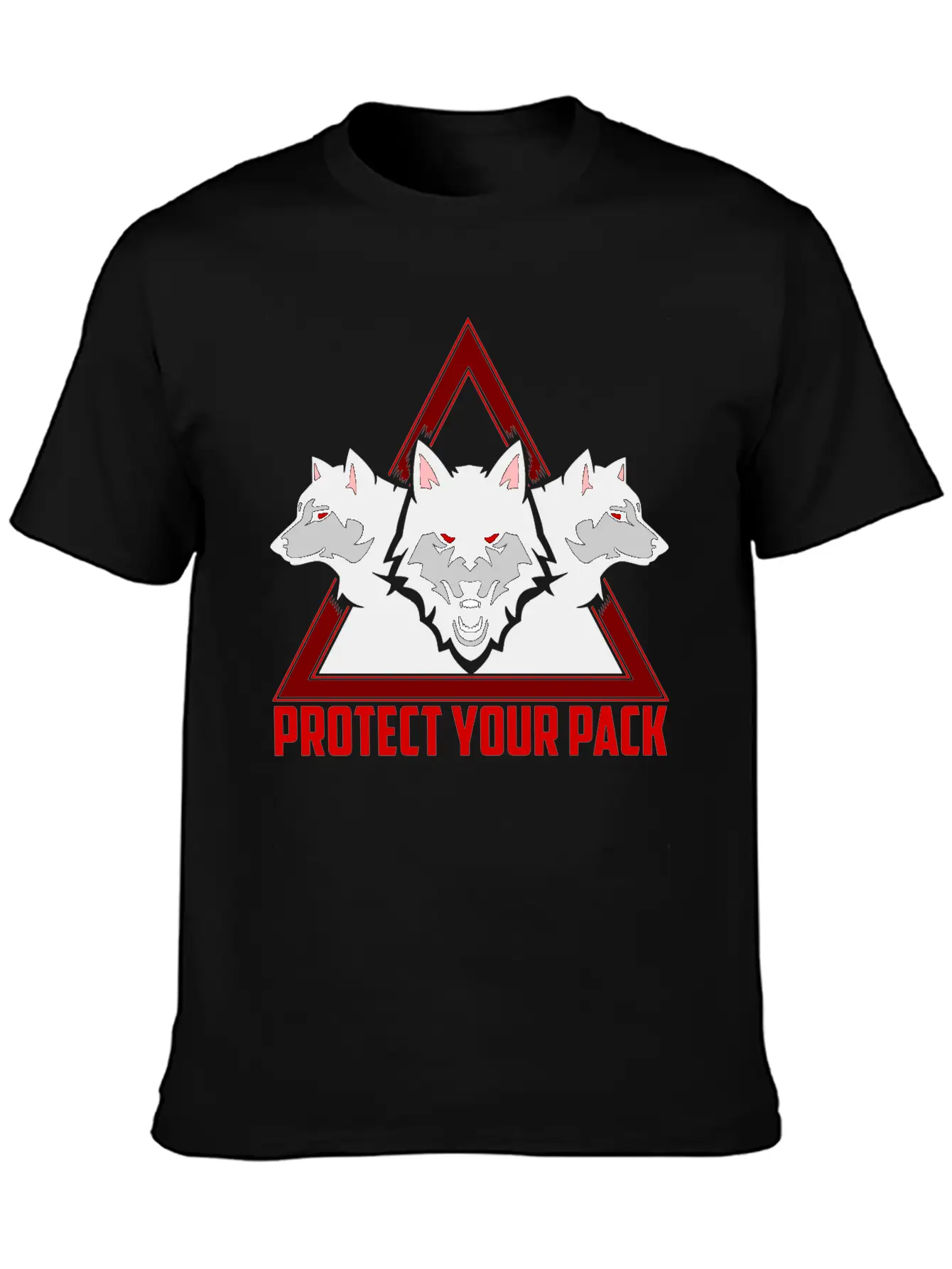 Wolf Pack Unisex Casual T-Shirt ¨C Clean Design For Daily Comfort