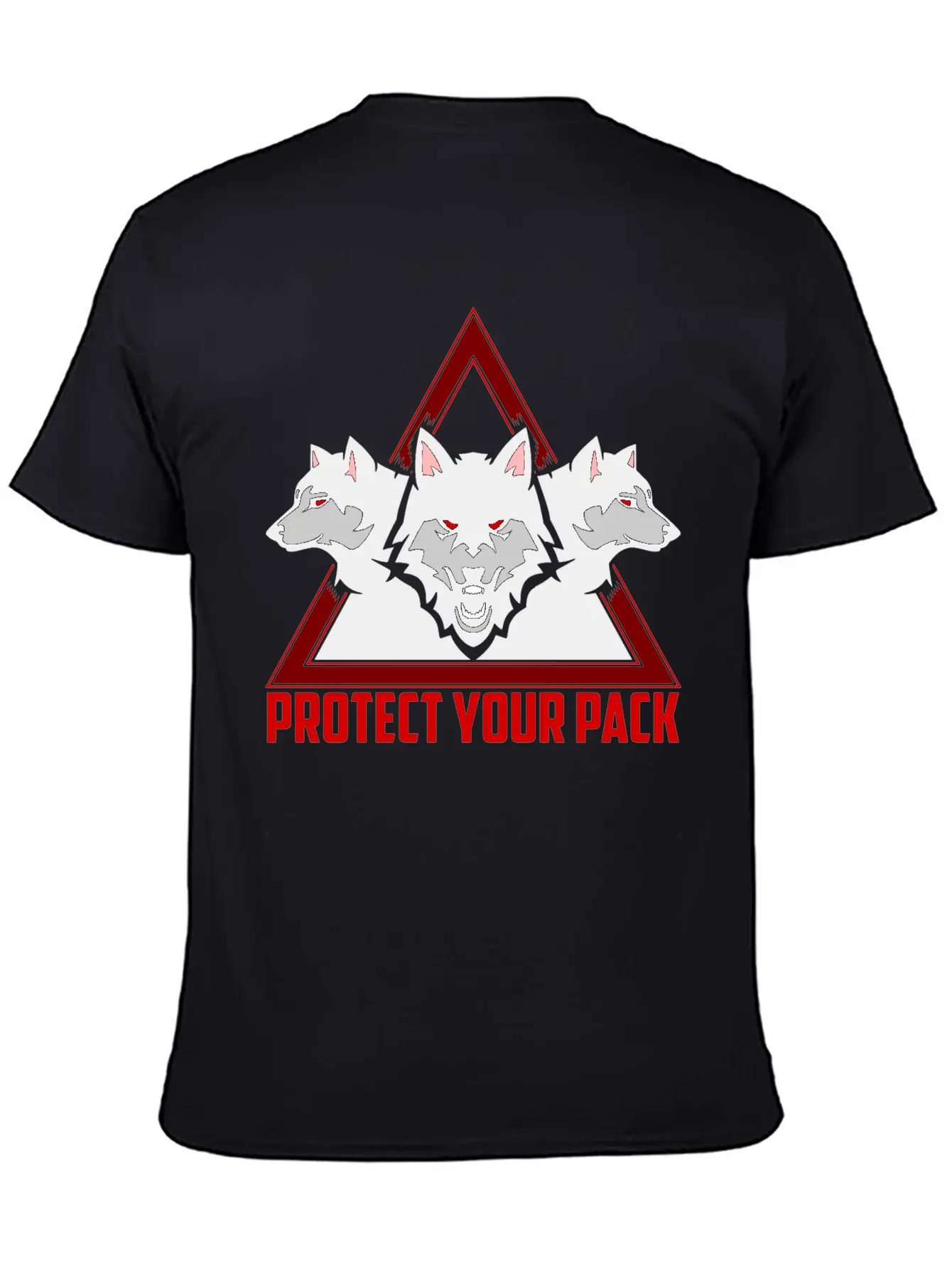 Wolf Pack Unisex Casual T-Shirt ¨C Clean Design For Daily Comfort