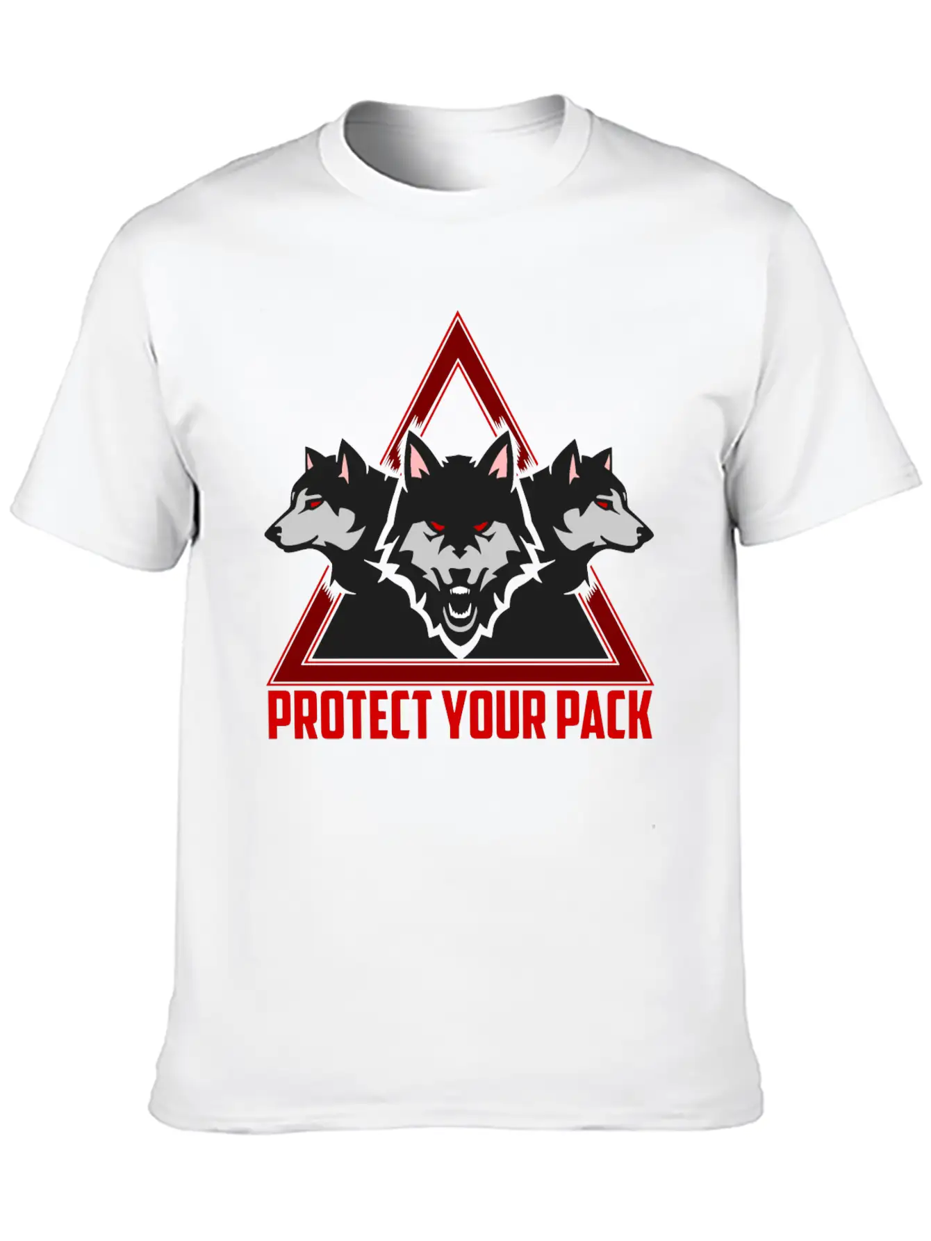 Wolf Pack Unisex Casual T-Shirt ¨C Clean Design For Daily Comfort