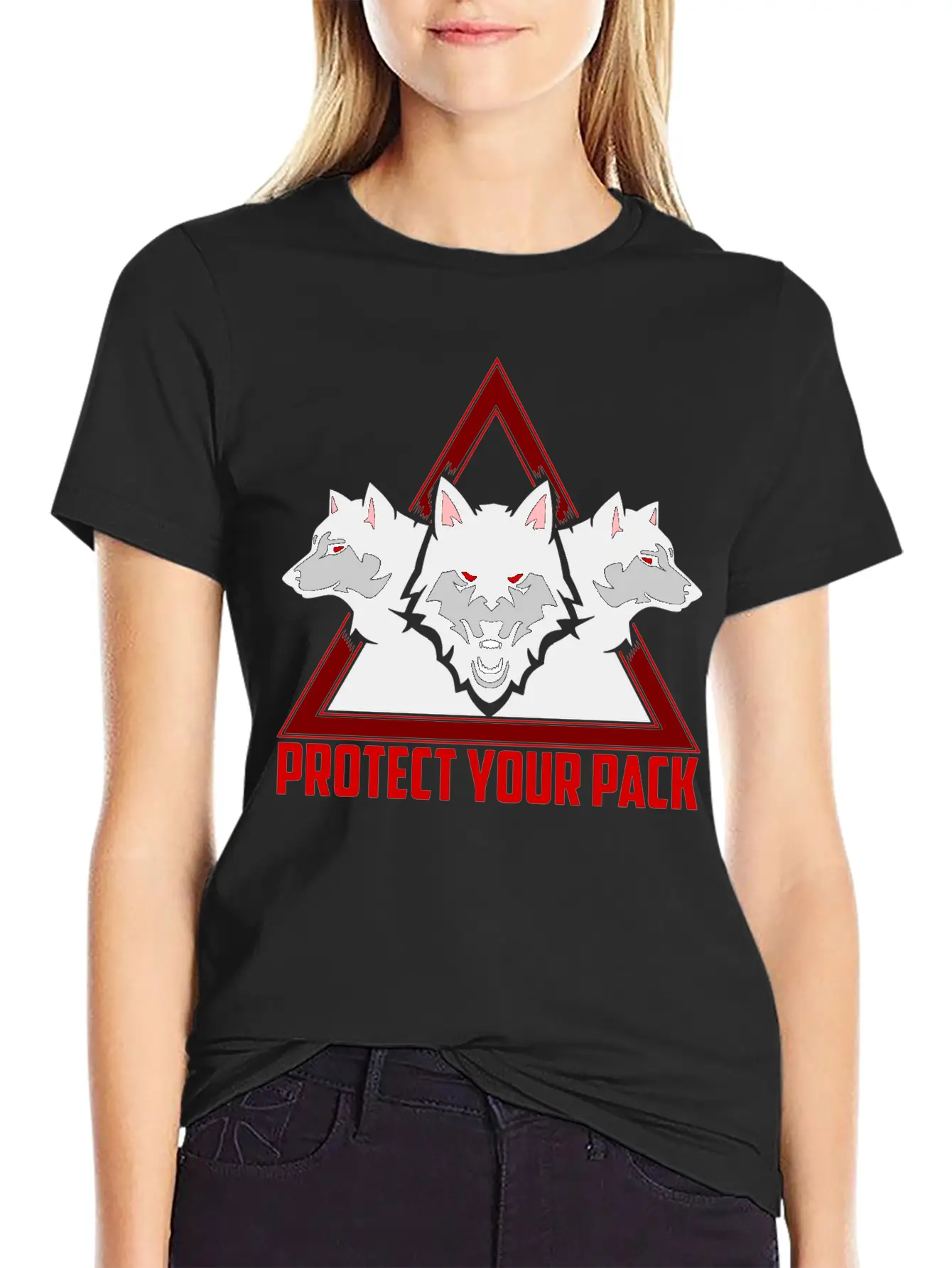 Wolf Pack Unisex Casual T-Shirt ¨C Clean Design For Daily Comfort