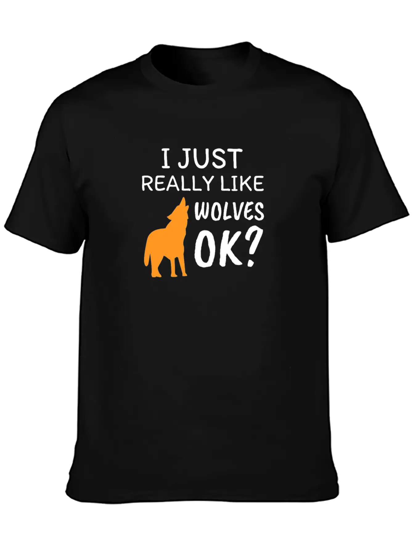 Wolf Soft Cotton Short Sleeve Tee ¨C Unisex Wardrobe Staple
