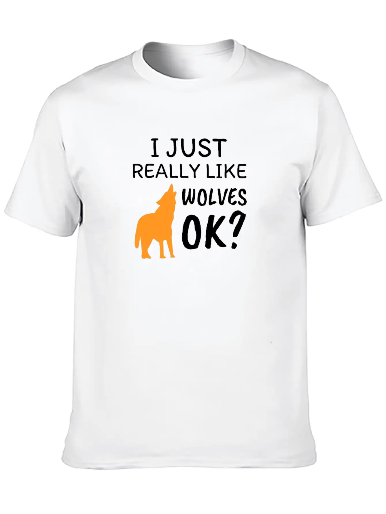 Wolf Soft Cotton Short Sleeve Tee ¨C Unisex Wardrobe Staple