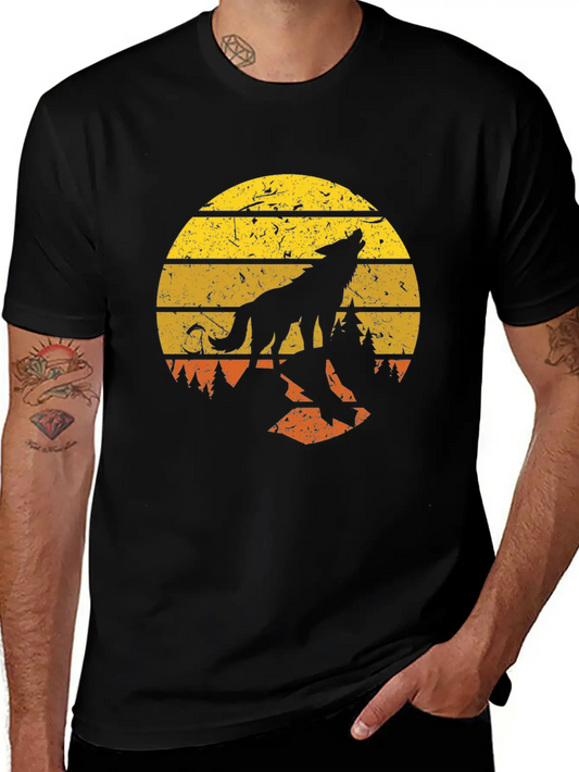 Wolf Wilderness Soft Cotton Short Sleeve Tee ¨C Unisex Wardrobe Staple