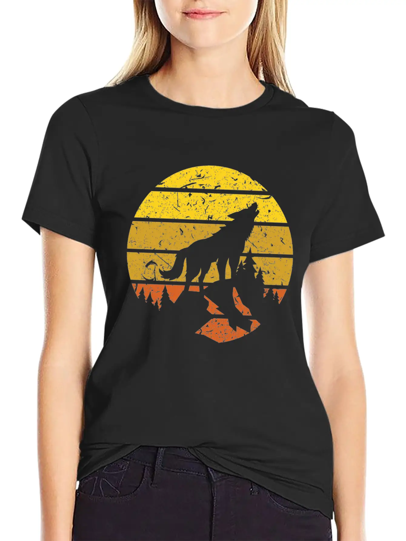 Wolf Wilderness Soft Cotton Short Sleeve Tee ¨C Unisex Wardrobe Staple