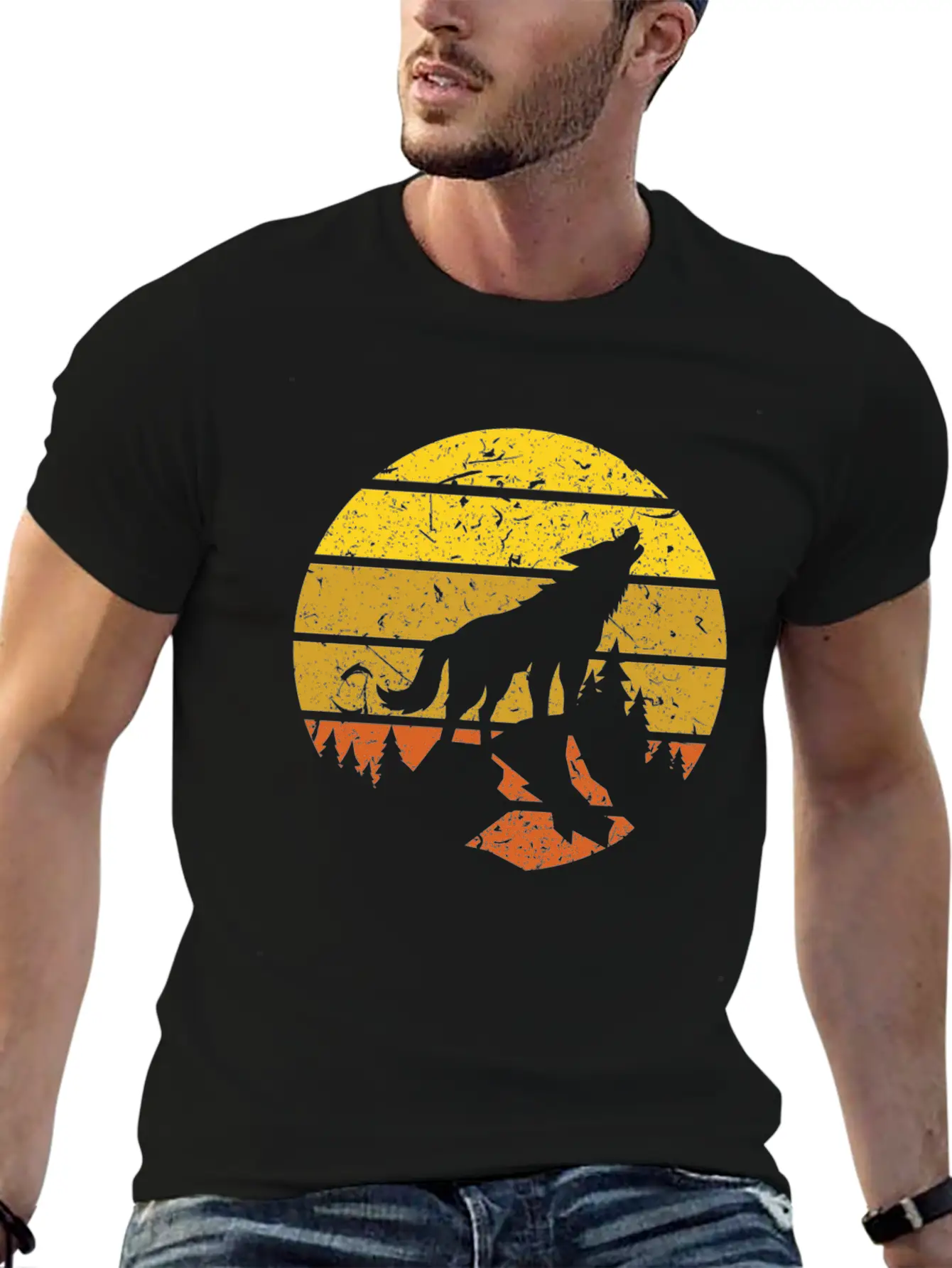Wolf Wilderness Soft Cotton Short Sleeve Tee ¨C Unisex Wardrobe Staple