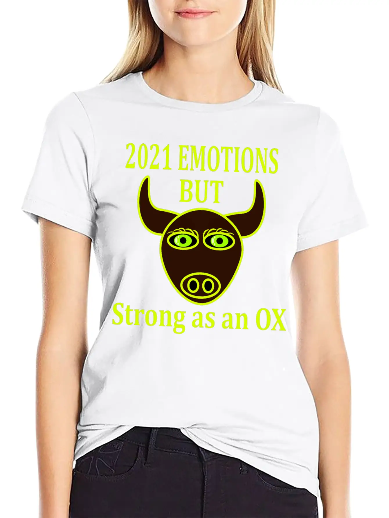 Women's Day - Strong As An Ox Unisex Casual T-Shirt ¨C Clean Design For Daily Comfort