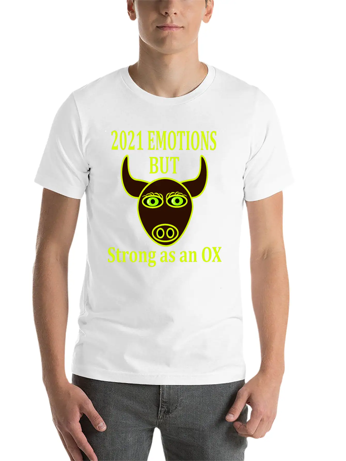 Women's Day - Strong As An Ox Unisex Casual T-Shirt ¨C Clean Design For Daily Comfort