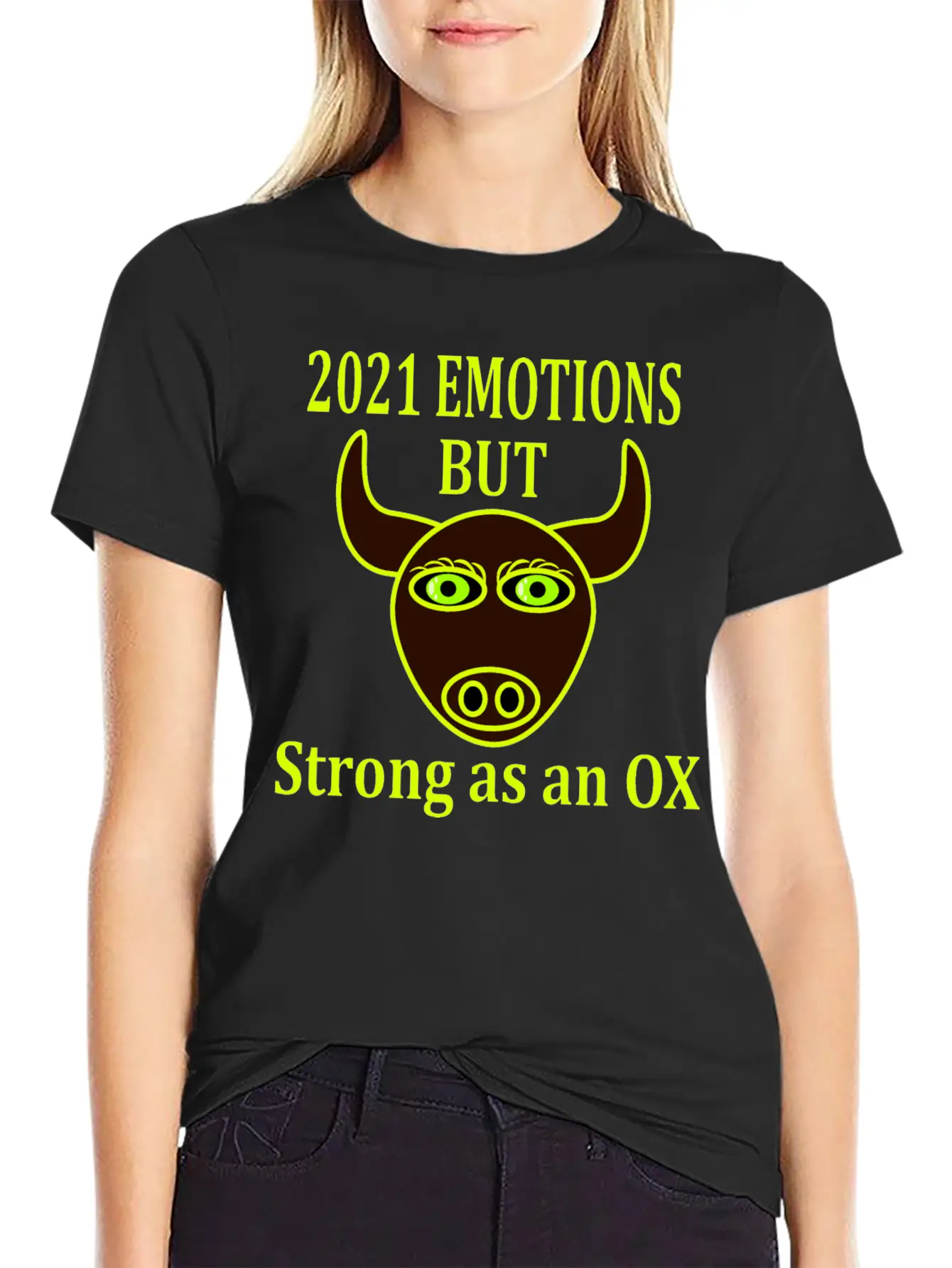 Women's Day - Strong As An Ox Unisex Casual T-Shirt ¨C Clean Design For Daily Comfort