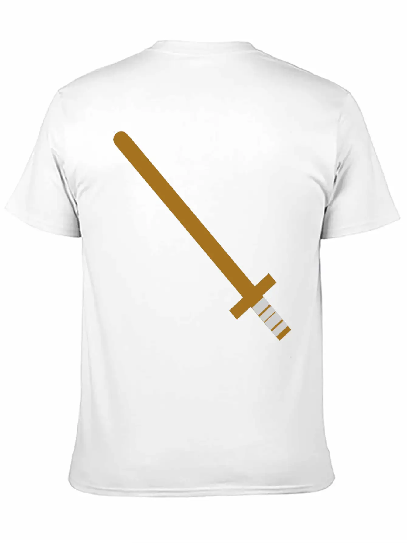 Wooden Sword Unisex Casual T-Shirt ¨C Clean Design For Daily Comfort