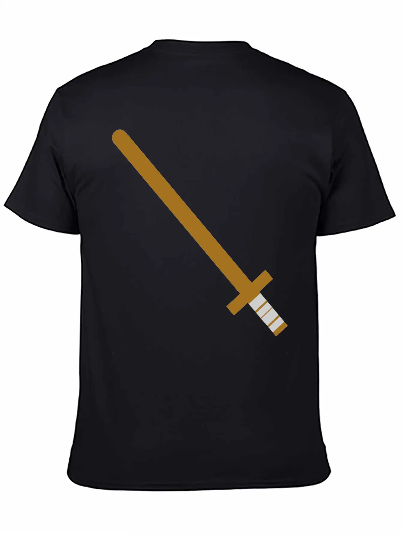 Wooden Sword Unisex Casual T-Shirt ¨C Clean Design For Daily Comfort