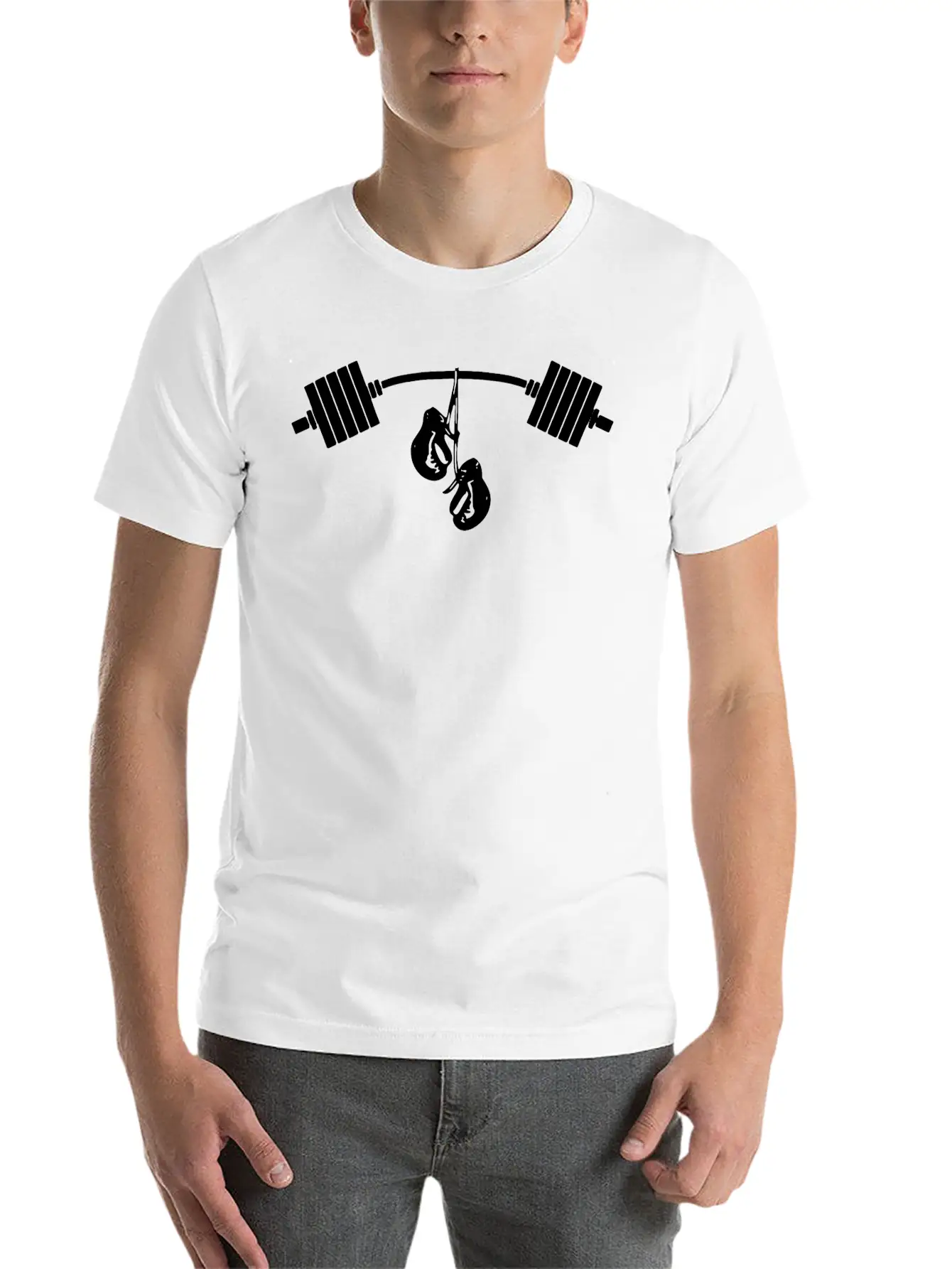 Workout Boxer Shirt Essential Cotton Tee For Daily Outfits ¨C Unisex Style