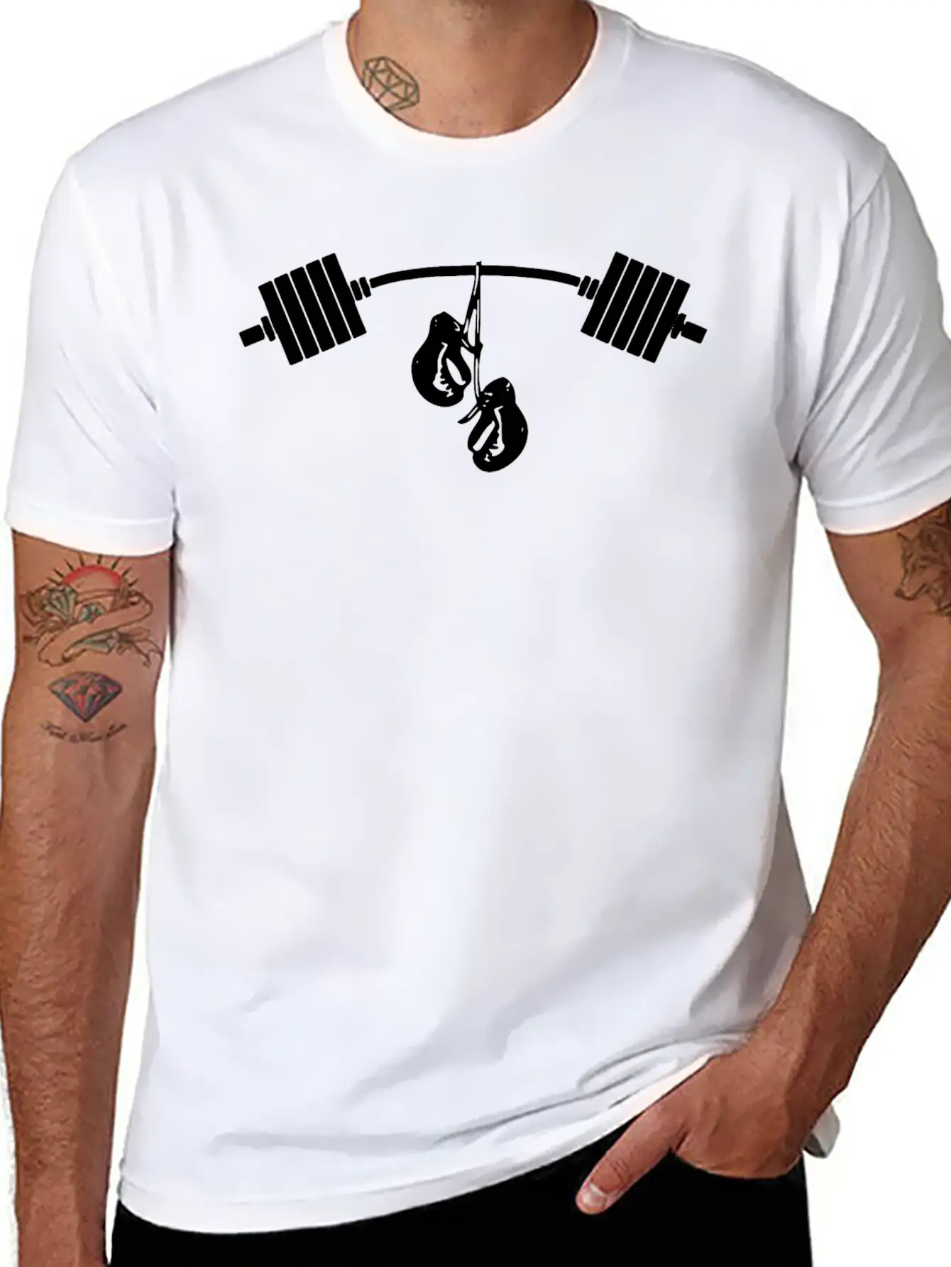 Workout Boxer Shirt Essential Cotton Tee For Daily Outfits ¨C Unisex Style