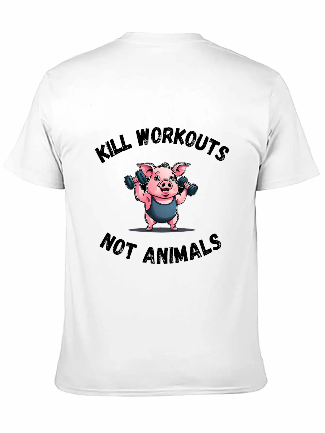 Workout Pig Basic Graphic T-Shirt ¨C Daily Comfort In Soft Cotton