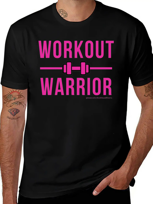 Workout Warrior Essential Cotton Tee For Daily Outfits ¨C Unisex Style
