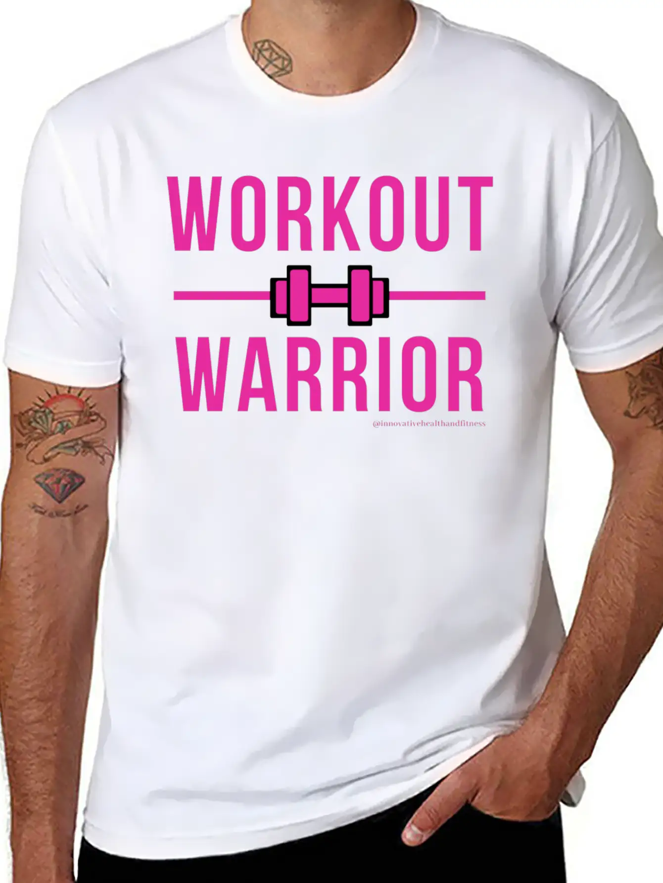 Workout Warrior Essential Cotton Tee For Daily Outfits ¨C Unisex Style