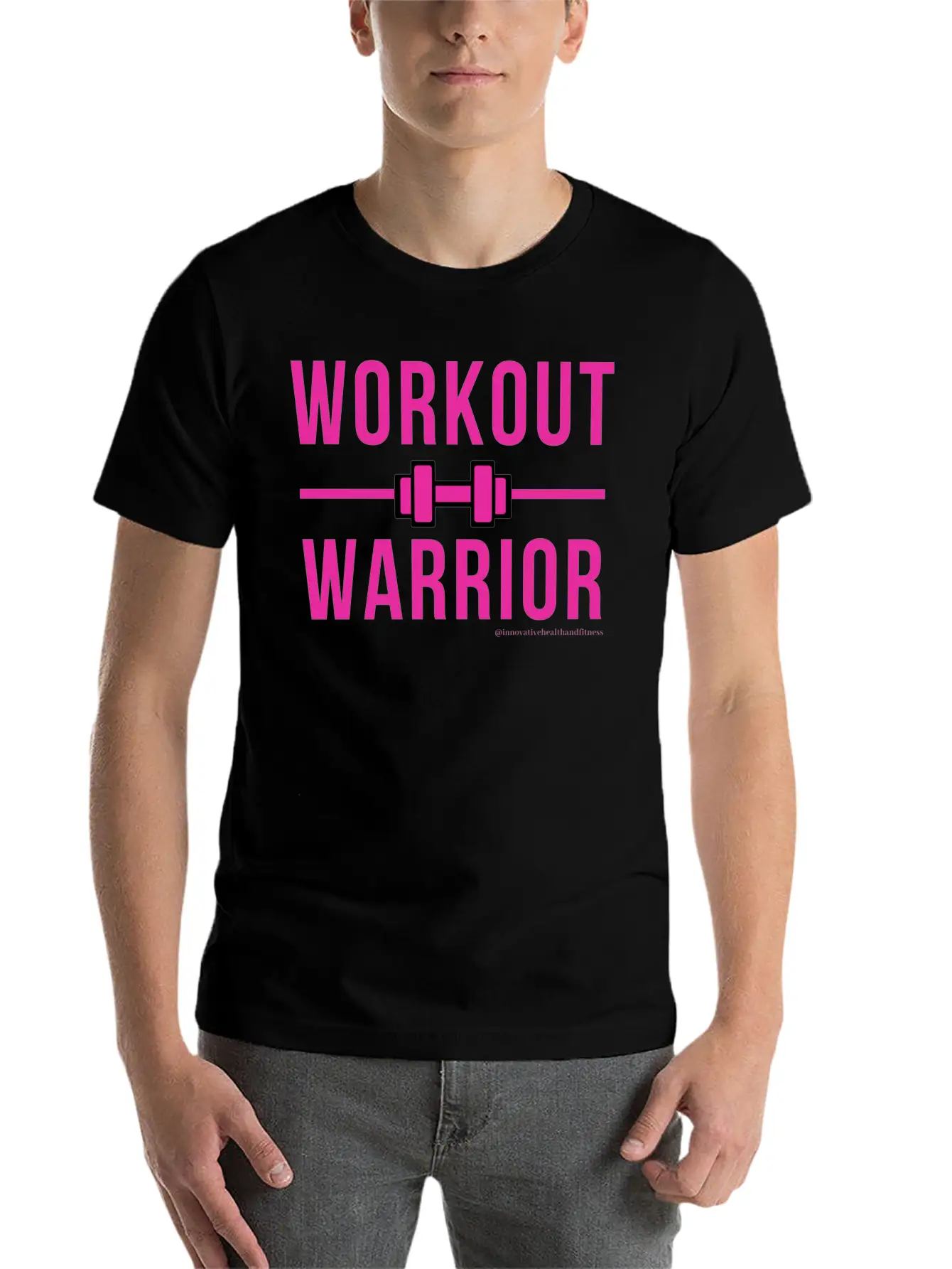 Workout Warrior Essential Cotton Tee For Daily Outfits ¨C Unisex Style