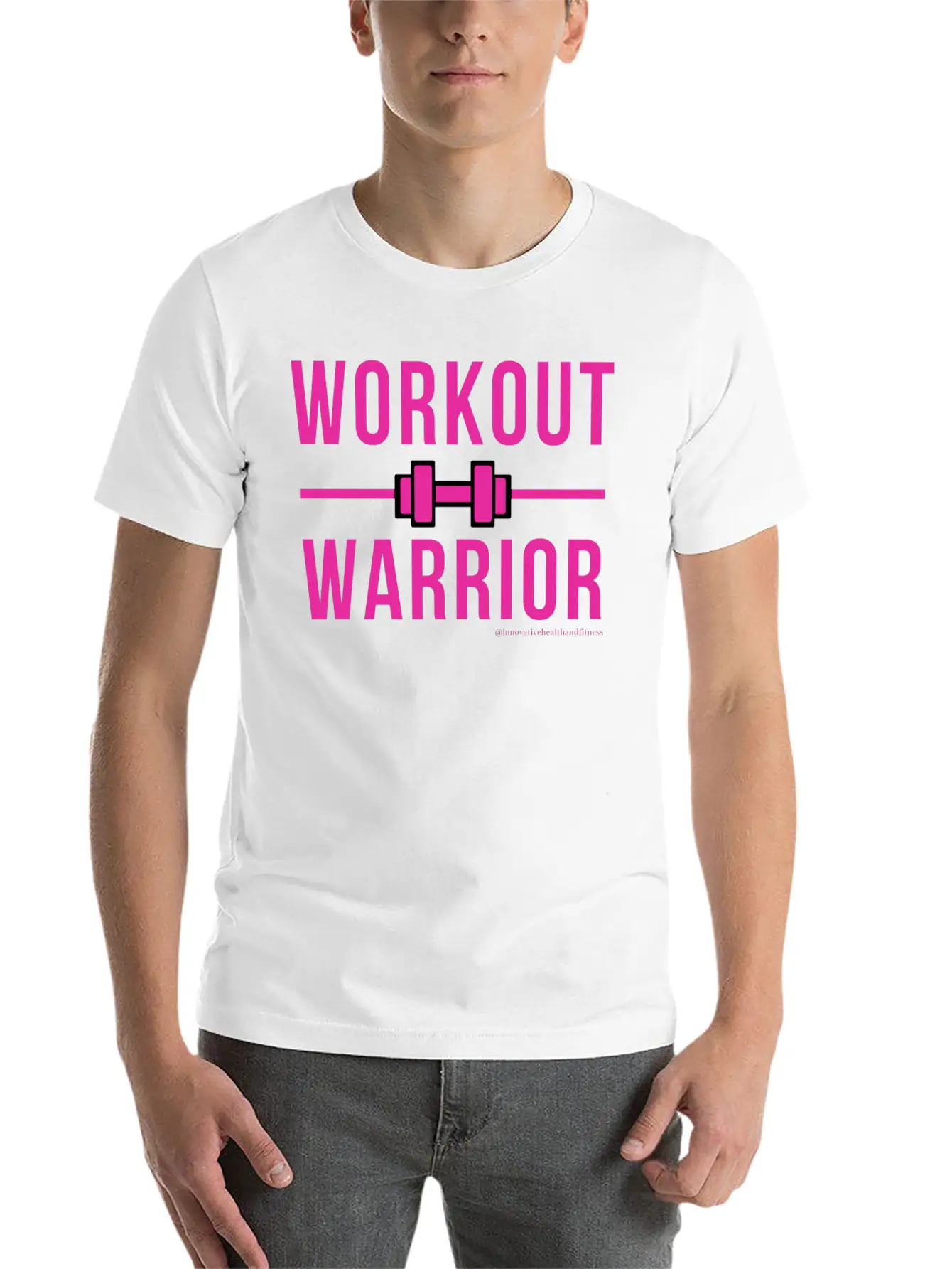 Workout Warrior Essential Cotton Tee For Daily Outfits ¨C Unisex Style