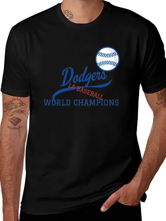 World Champions Tees, Activewear And Accessories Essential Cotton Tee For Daily Outfits ¨C Unisex Style