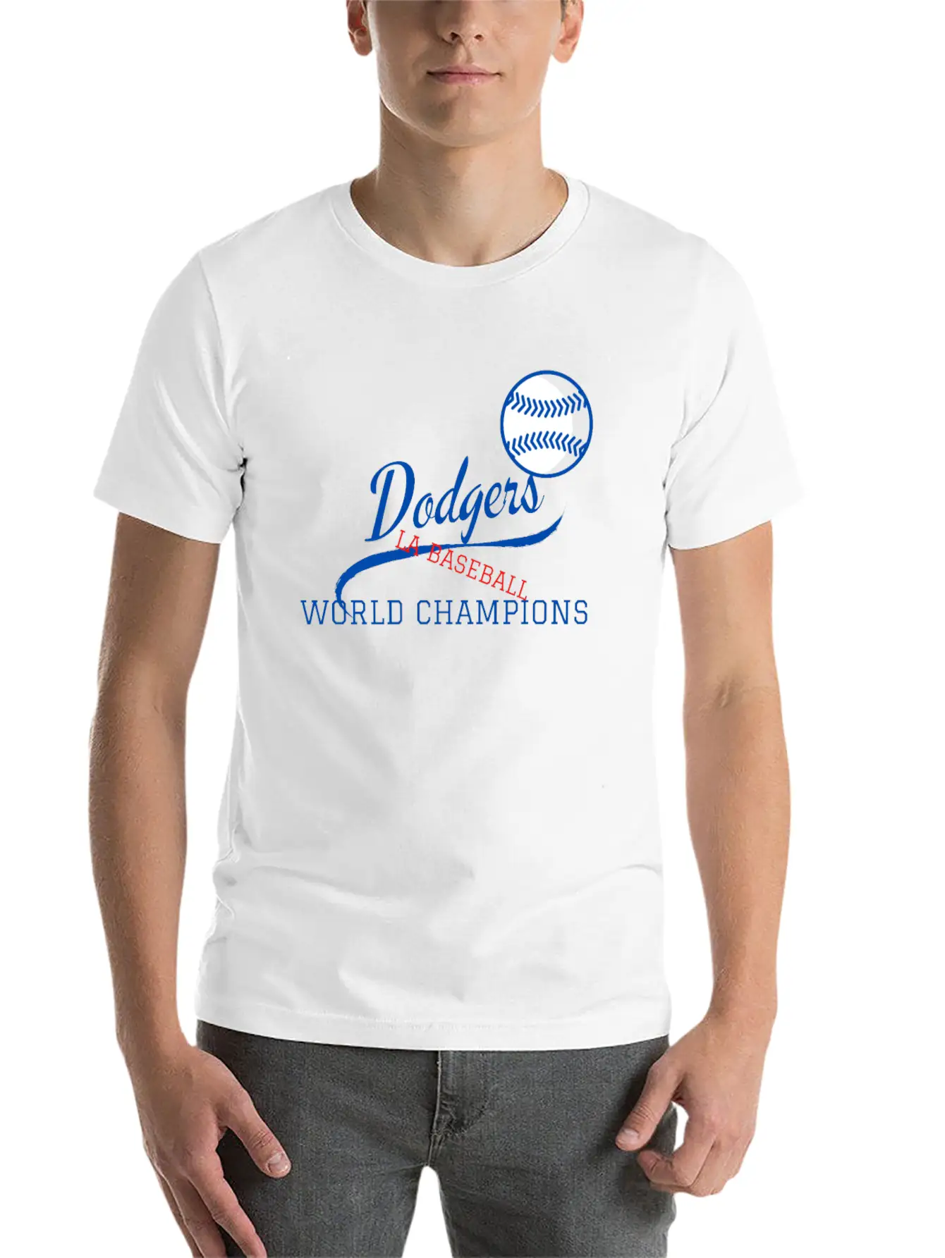 World Champions Tees, Activewear And Accessories Essential Cotton Tee For Daily Outfits ¨C Unisex Style