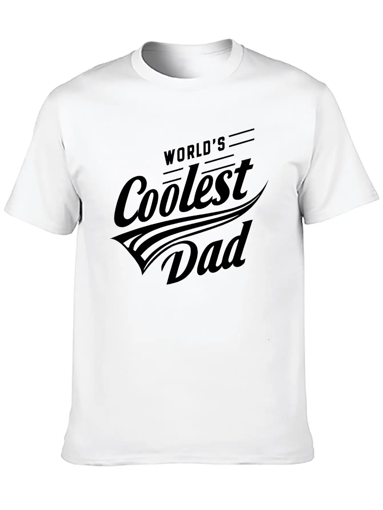 World Coolest Dad Essential Cotton Tee For Daily Outfits ¨C Unisex Style