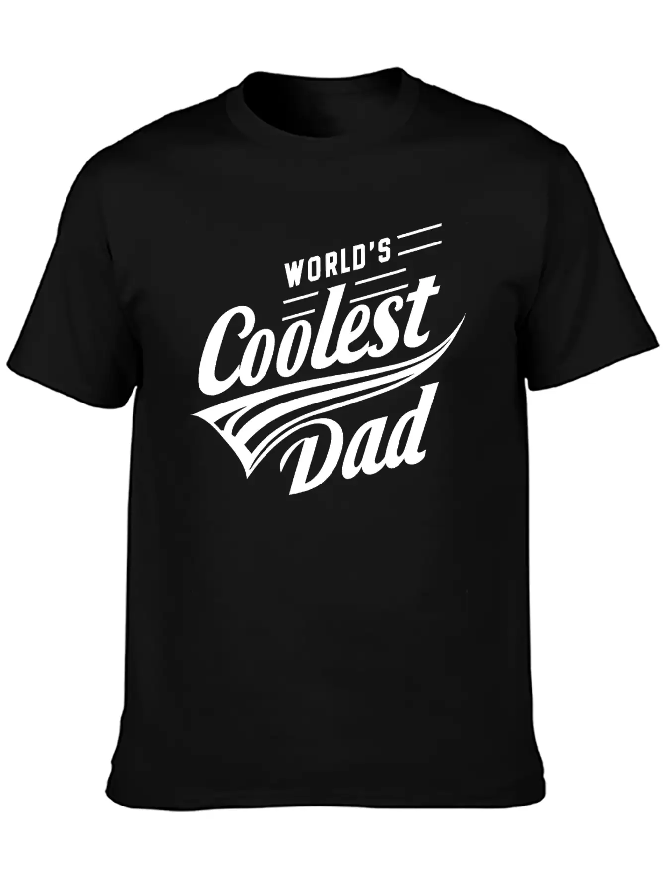 World Coolest Dad Essential Cotton Tee For Daily Outfits ¨C Unisex Style