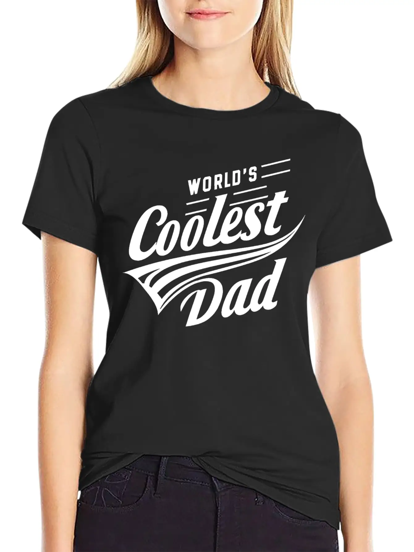World Coolest Dad Essential Cotton Tee For Daily Outfits ¨C Unisex Style