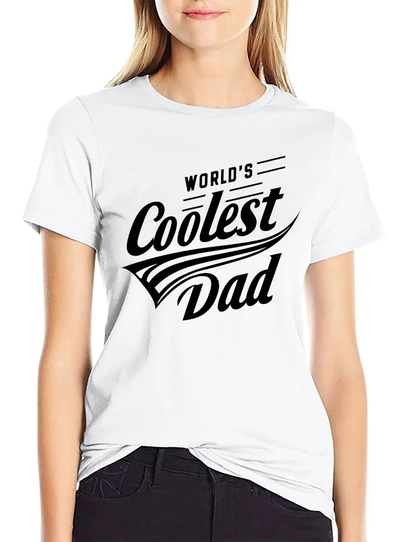 World Coolest Dad Essential Cotton Tee For Daily Outfits ¨C Unisex Style