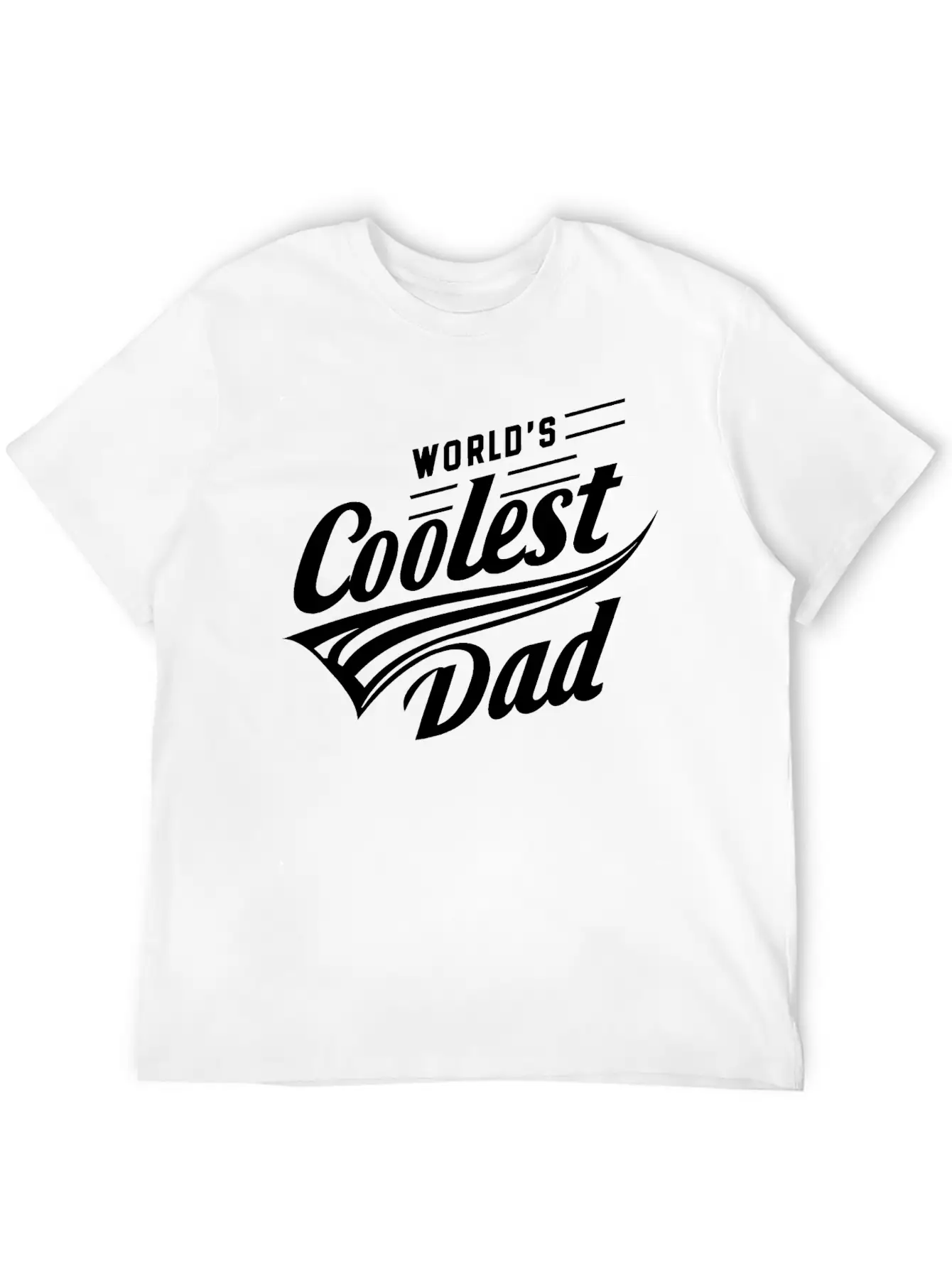 World Coolest Dad Essential Cotton Tee For Daily Outfits ¨C Unisex Style