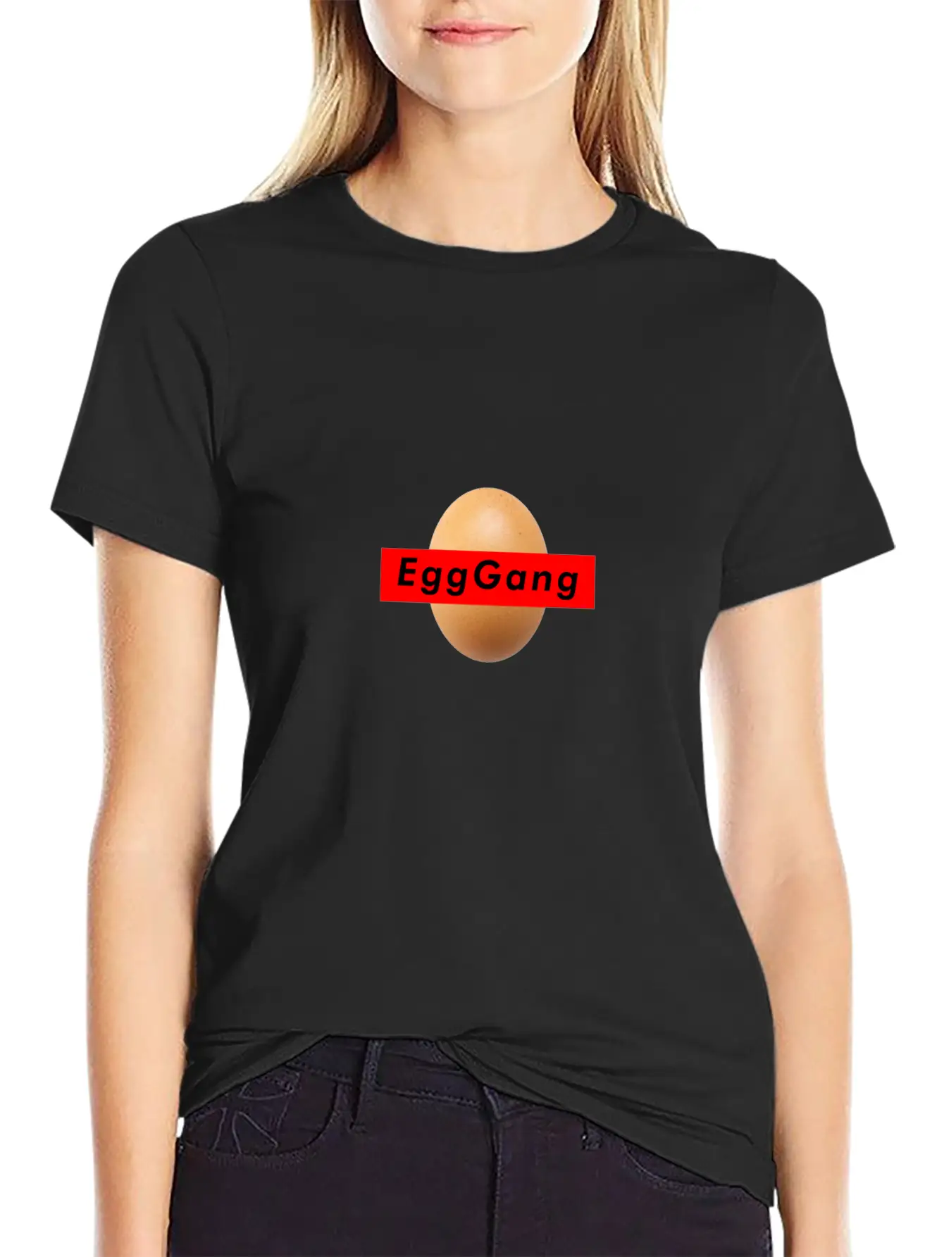 World Record Egg Gang Basic Graphic T-Shirt ¨C Daily Comfort In Soft Cotton