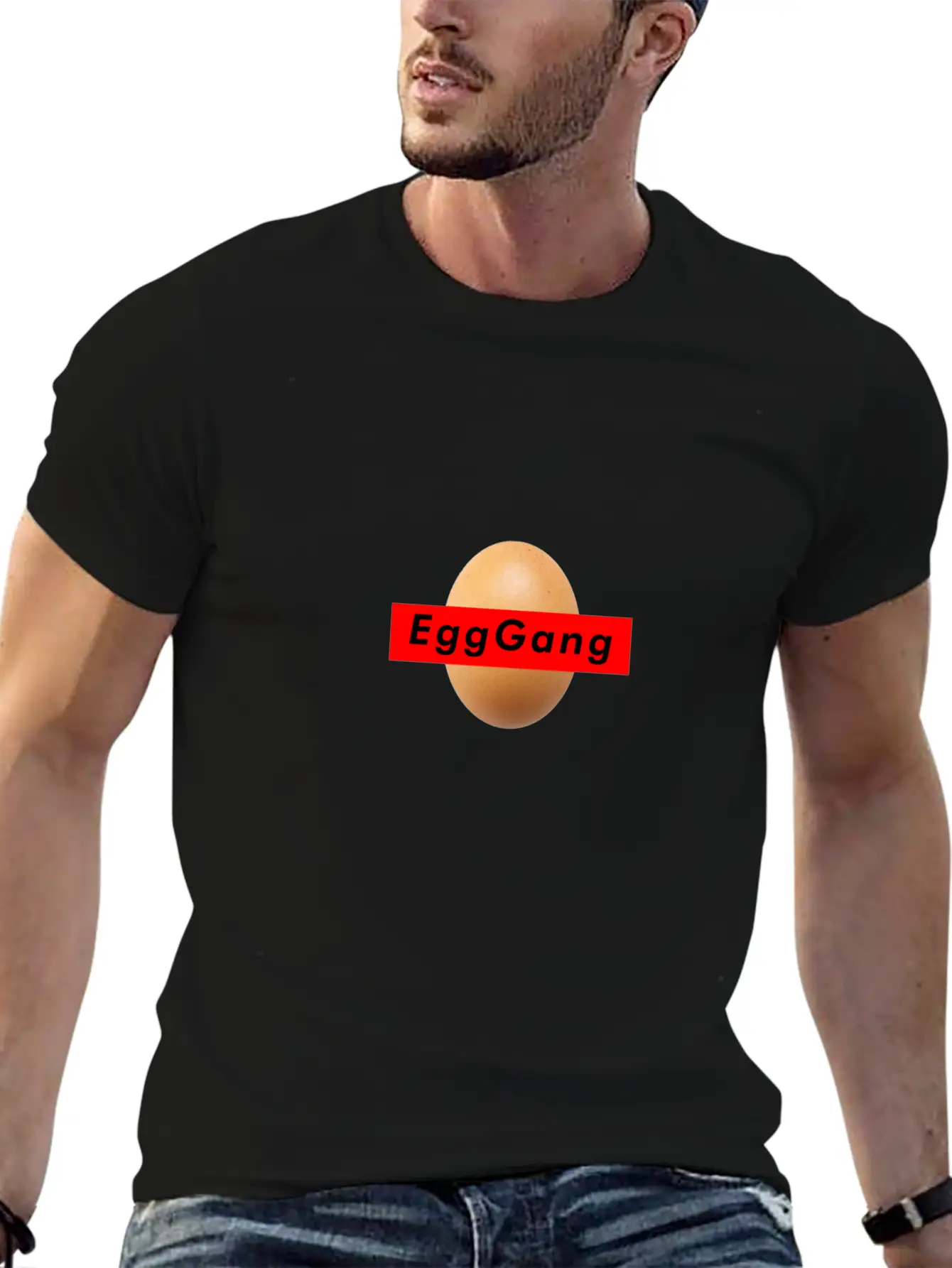 World Record Egg Gang Basic Graphic T-Shirt ¨C Daily Comfort In Soft Cotton