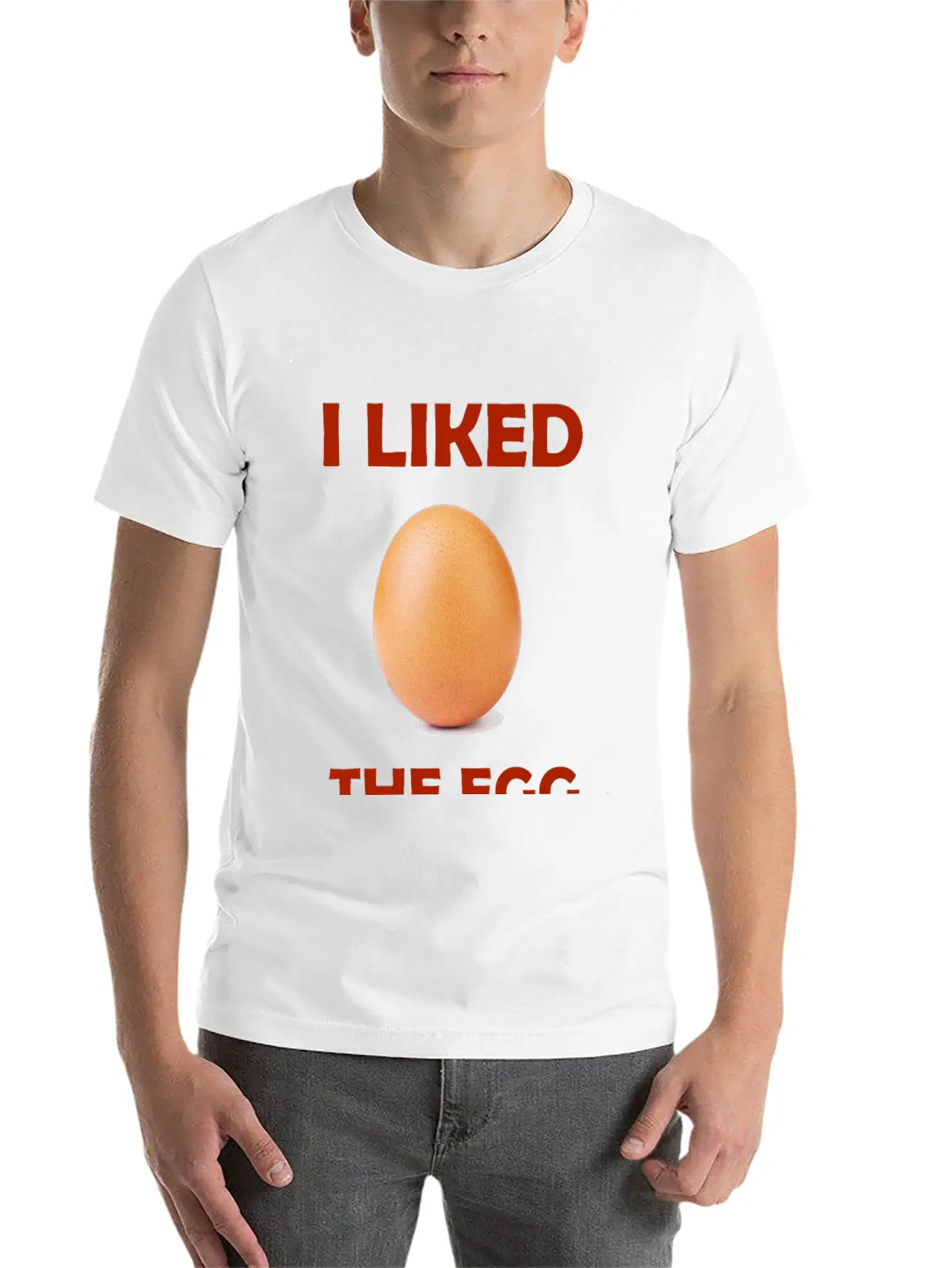World Record Egg Shirt Unisex Casual T-Shirt ¨C Clean Design For Daily Comfort