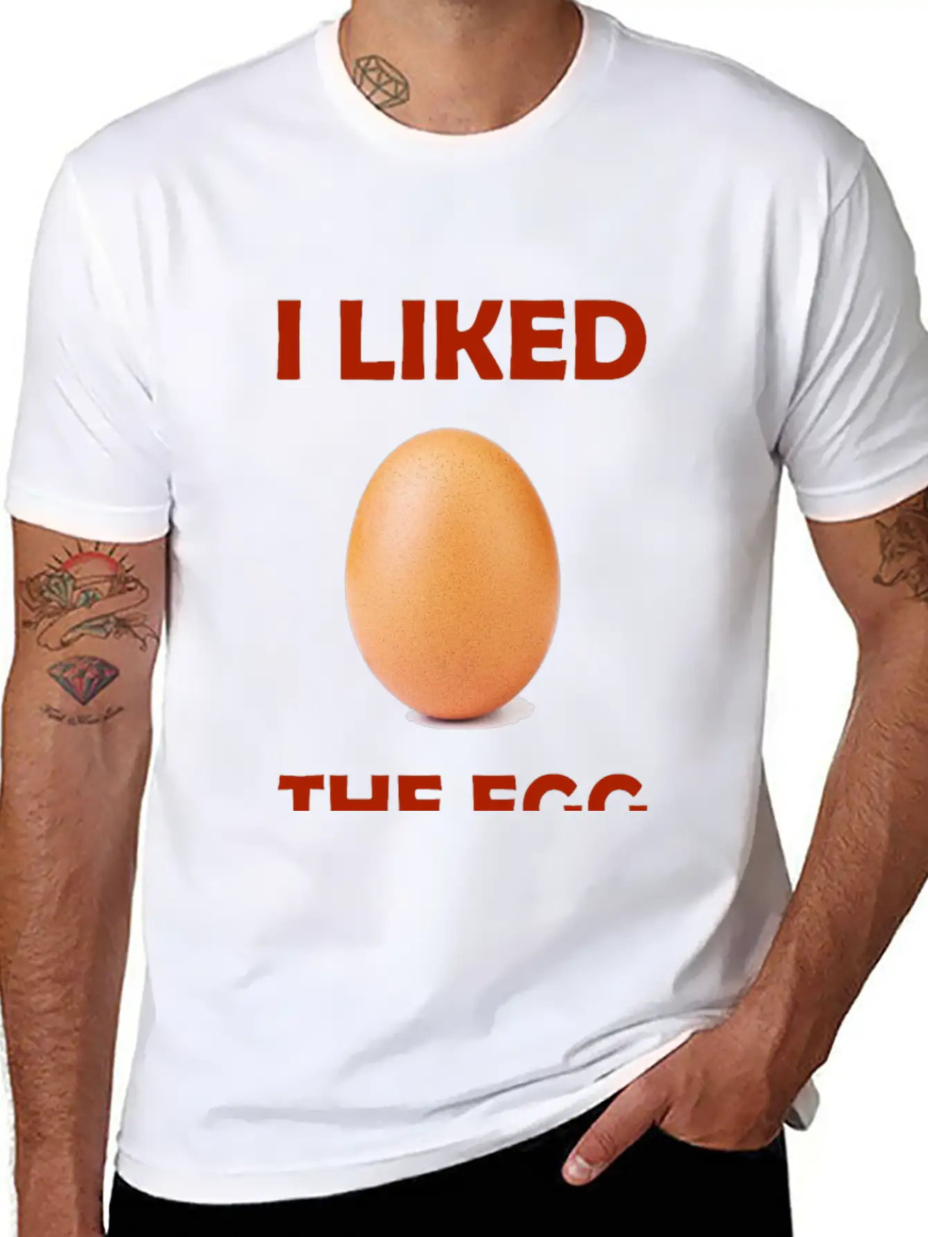 World Record Egg Shirt Unisex Casual T-Shirt ¨C Clean Design For Daily Comfort