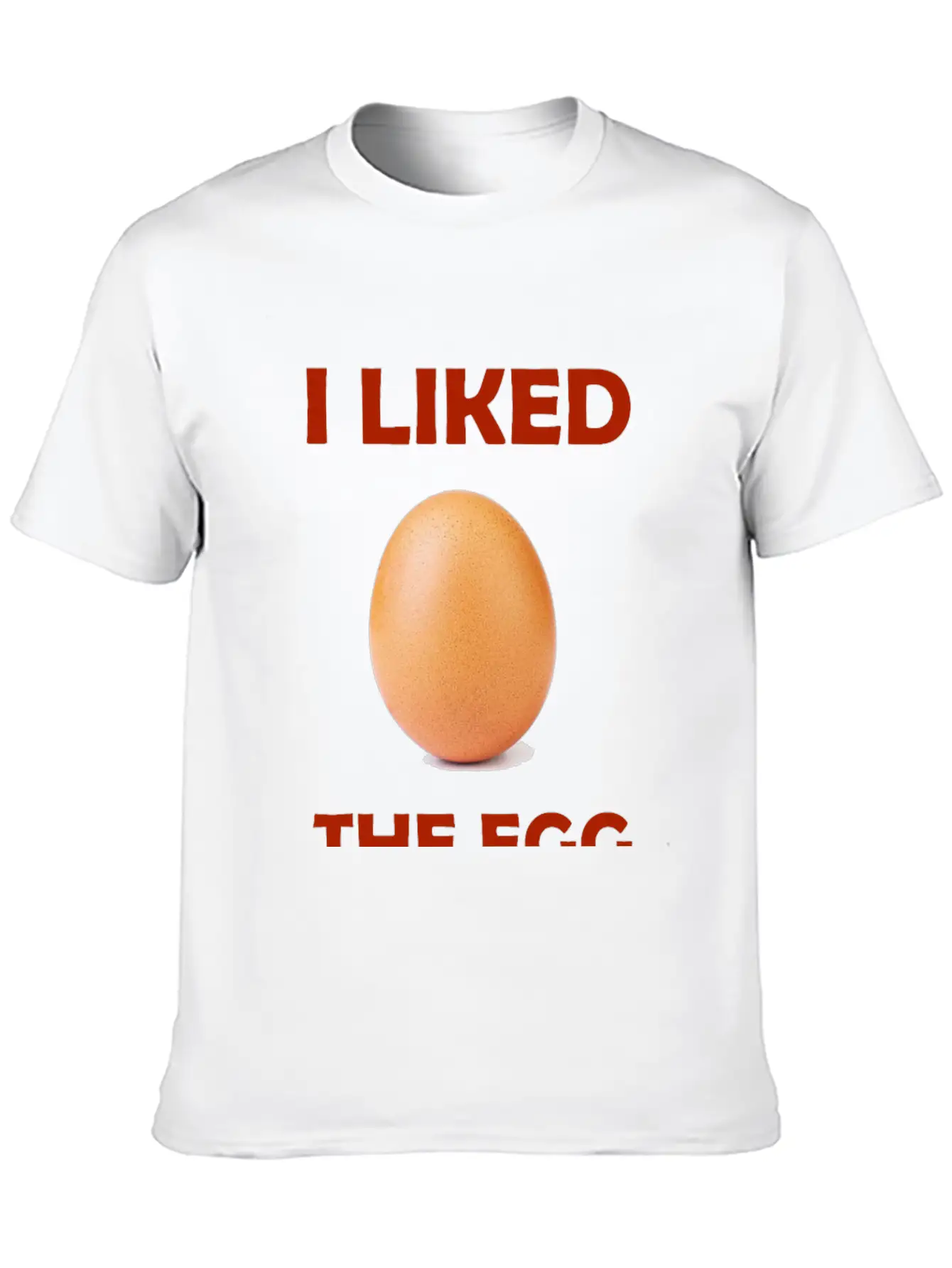 World Record Egg Shirt Unisex Casual T-Shirt ¨C Clean Design For Daily Comfort