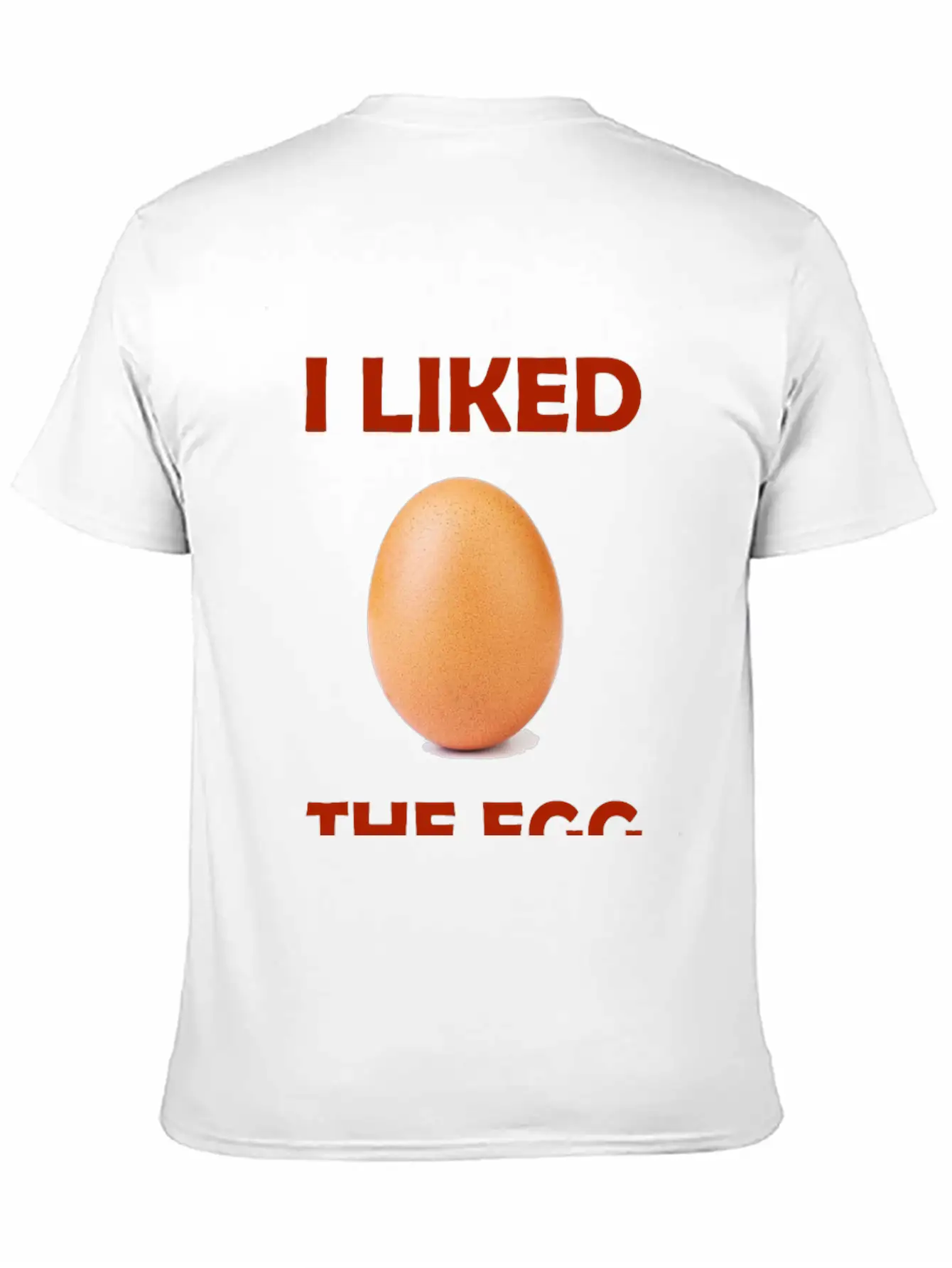 World Record Egg Shirt Unisex Casual T-Shirt ¨C Clean Design For Daily Comfort